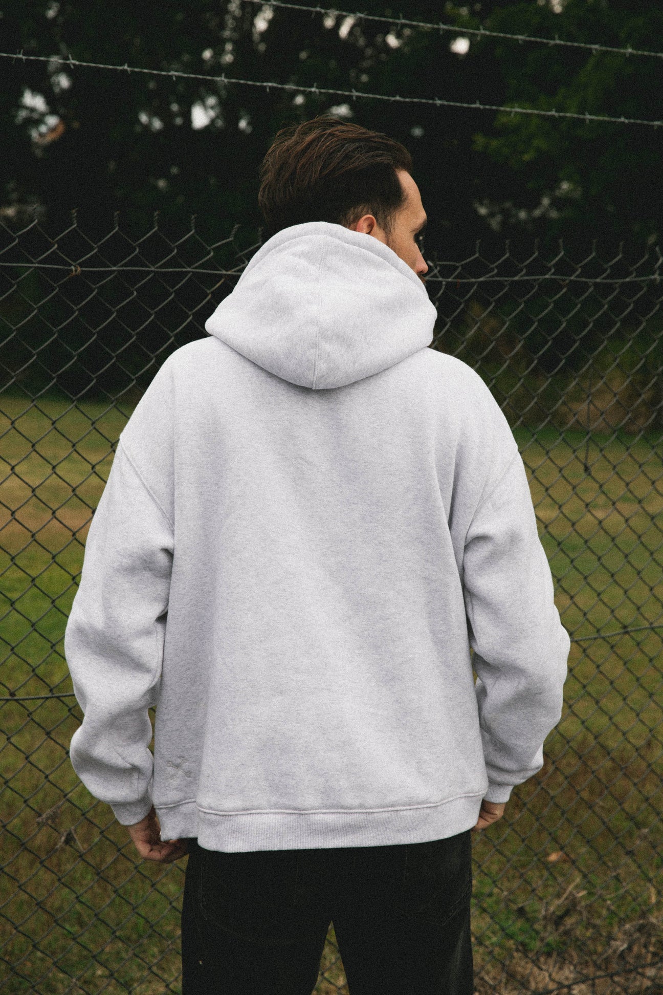 Bones Club Hoodie - Snow Marle