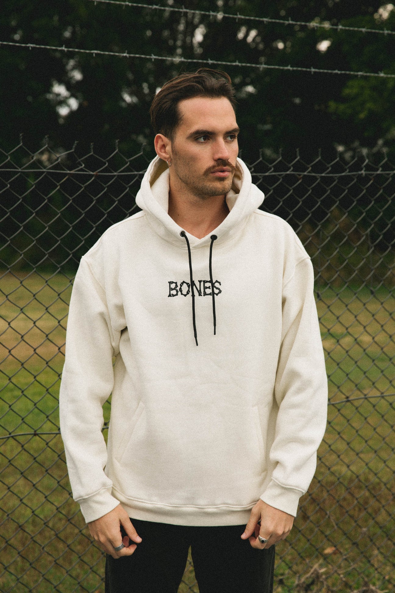 Bones Club Hoodie - Off White