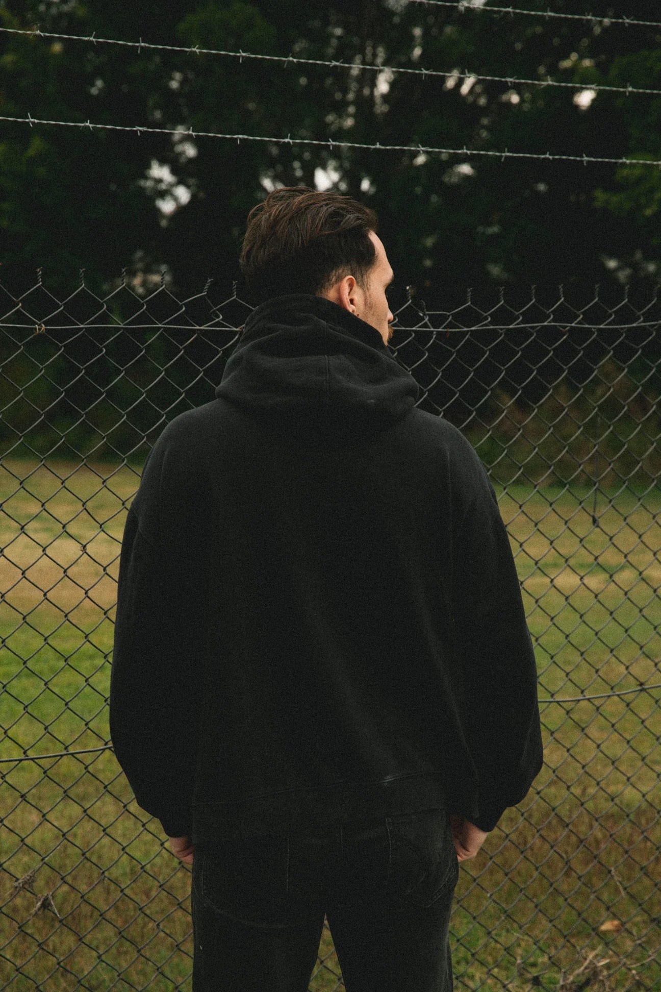 Bones Club Hoodie - Black on Black