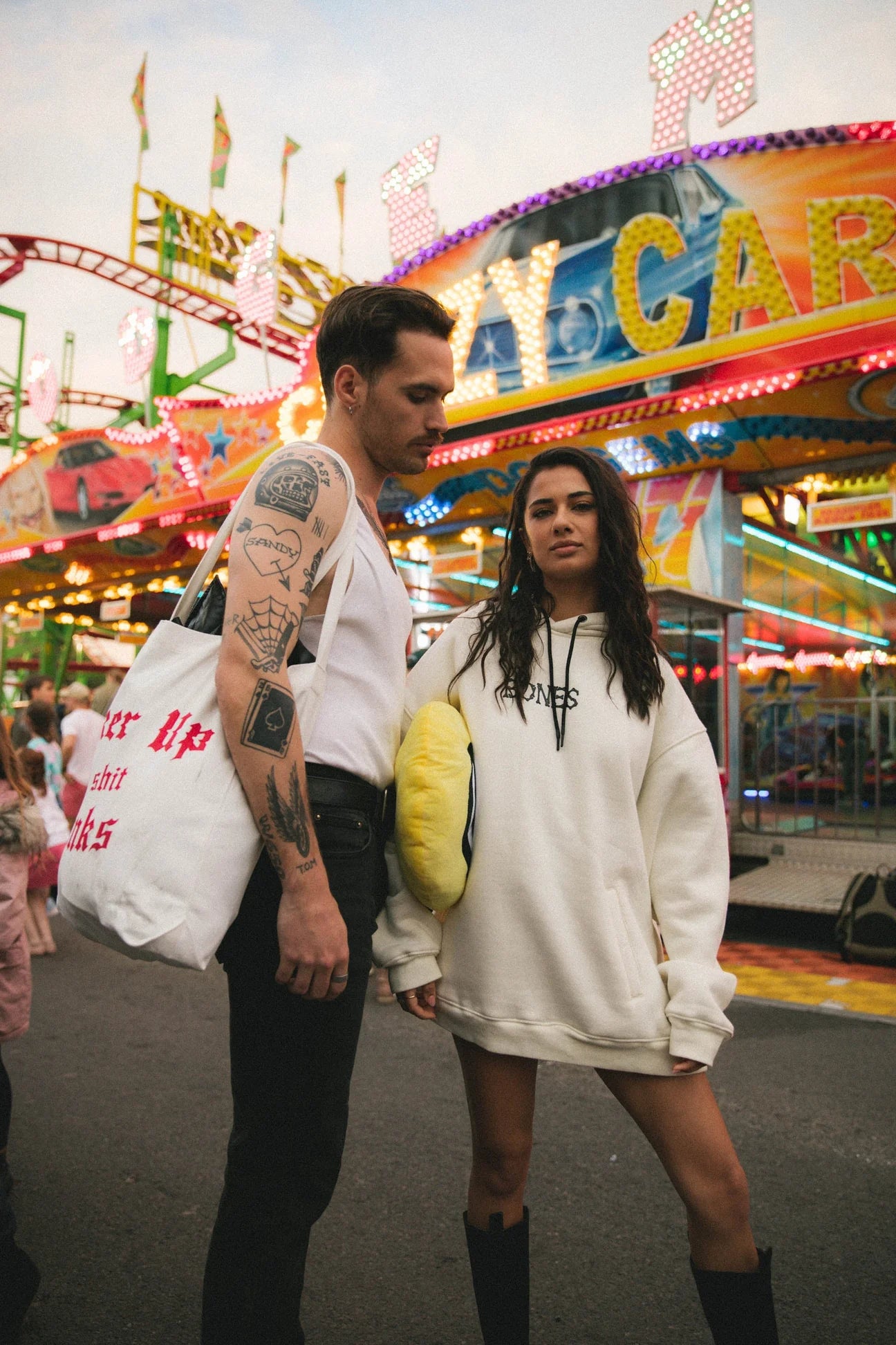 Bones Club Hoodie - Off White