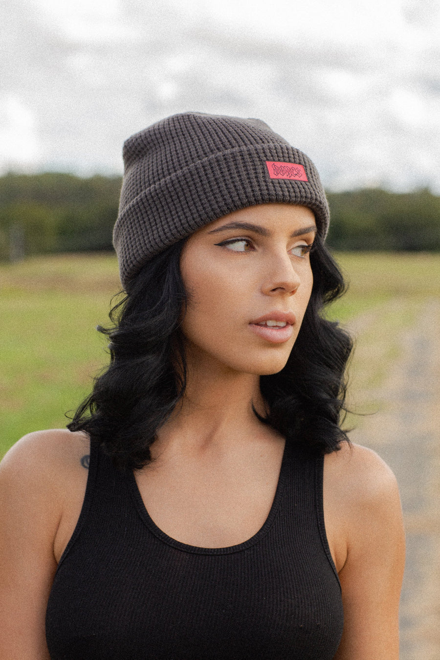 Doom Steeze Waffle Knit Beanie