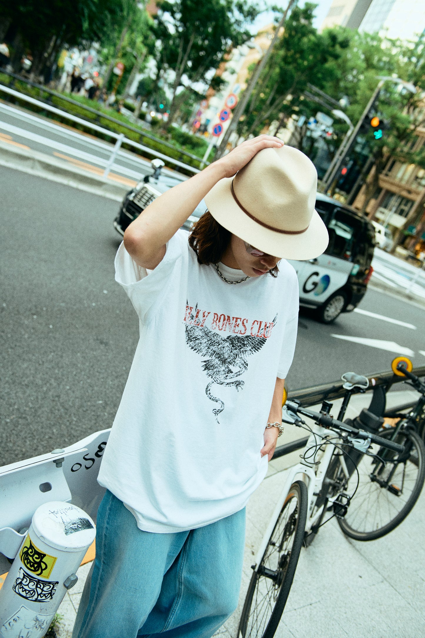 Bird Of Prey Tee - Vintage White