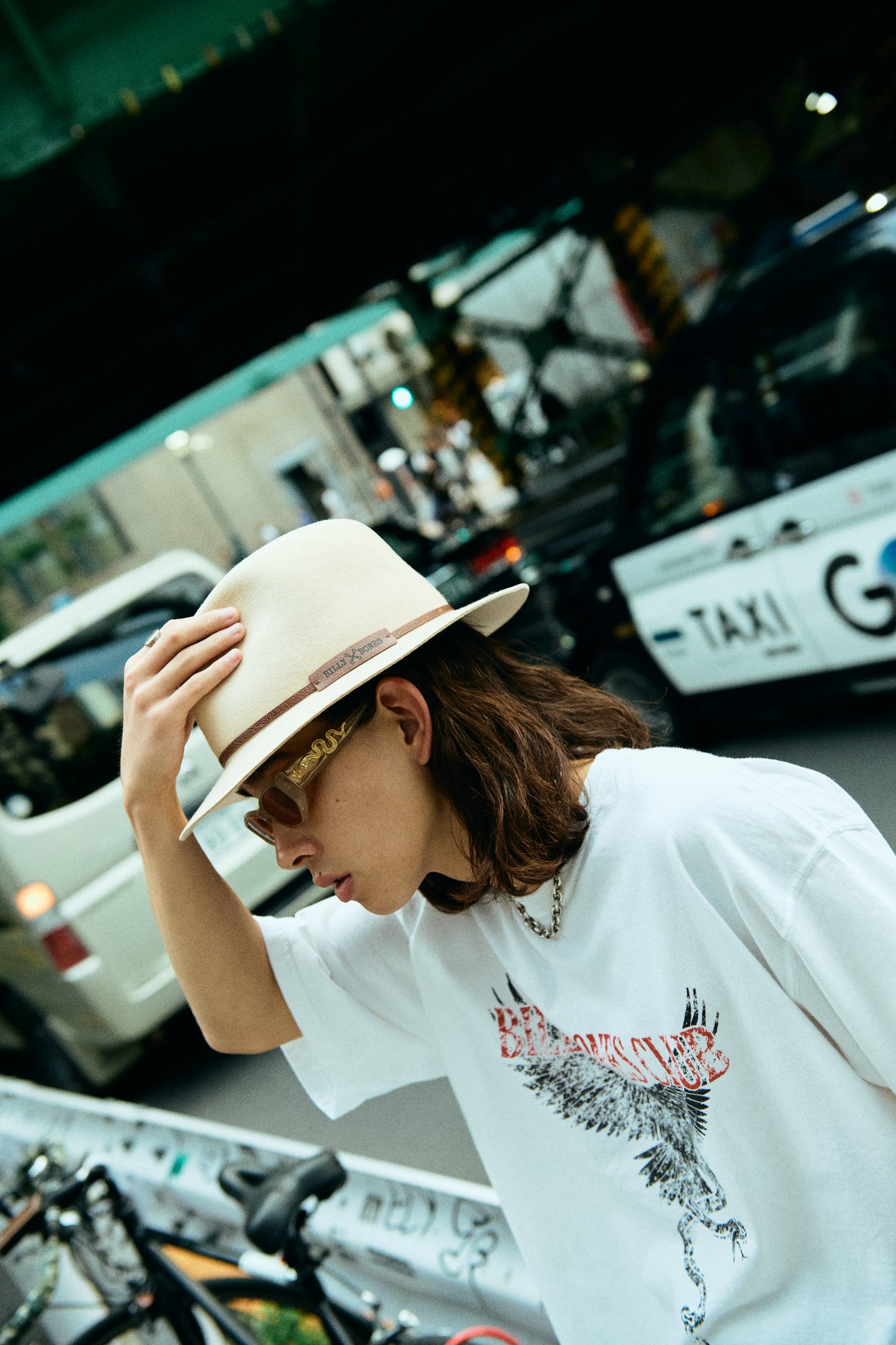 Luna Cream - Floppy Fedora