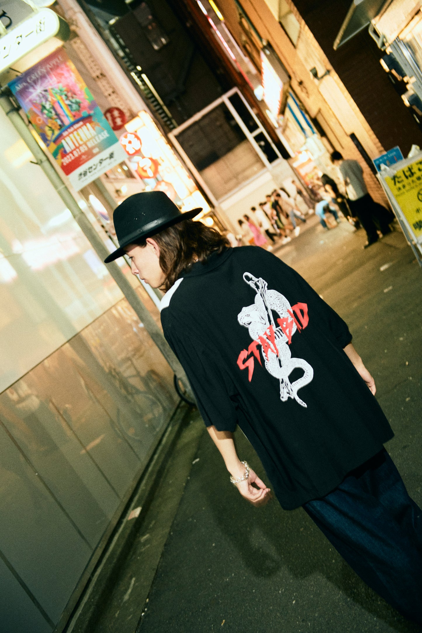 Stay Bad Bowlo Shirt - Black/White
