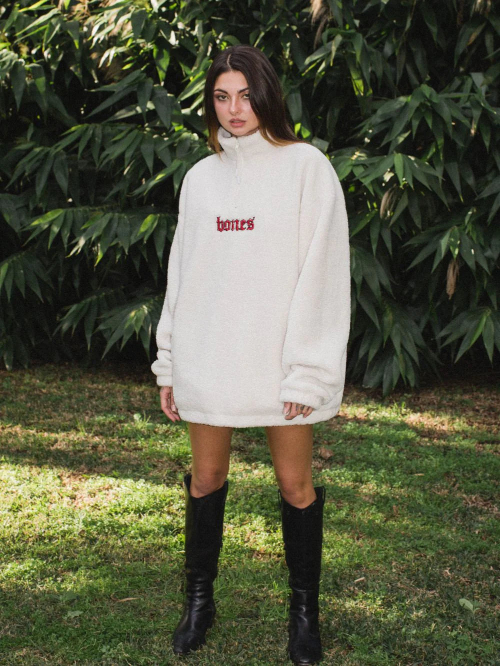 Bones Club Sherpa - Cream