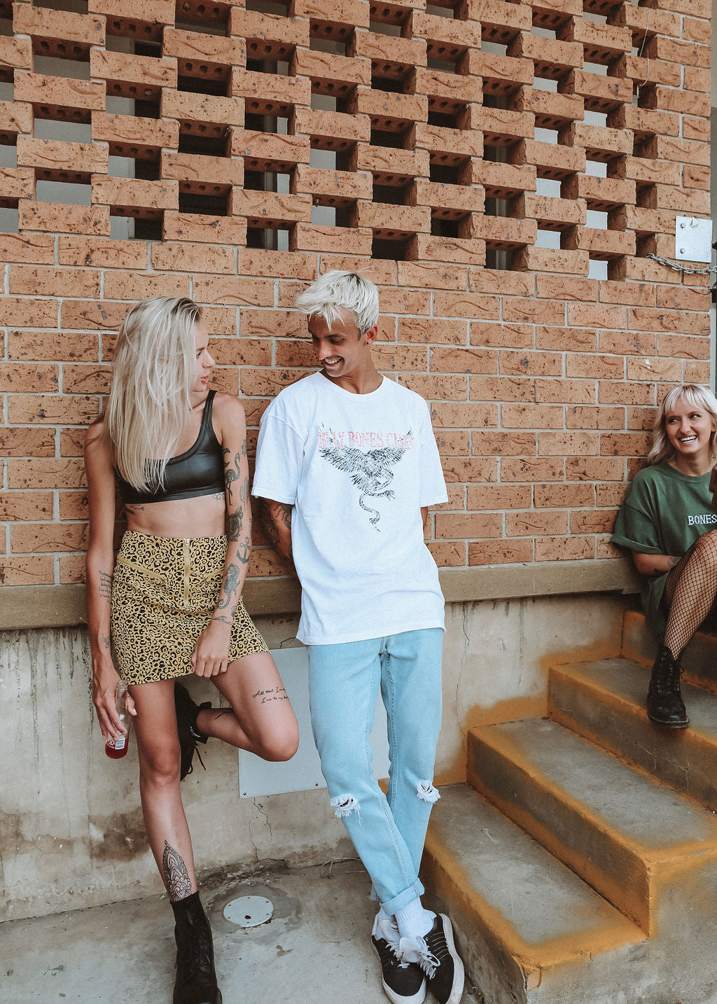Bird Of Prey Tee - Vintage White
