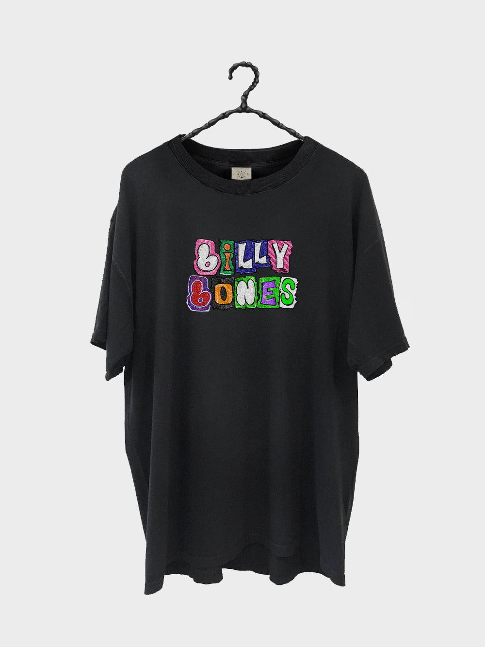 Bones T.V Tee - Vintage Black Billy Bones Club Tシャツ