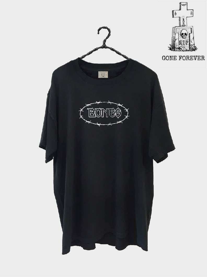 Bones Barb Tee - Vintege Black