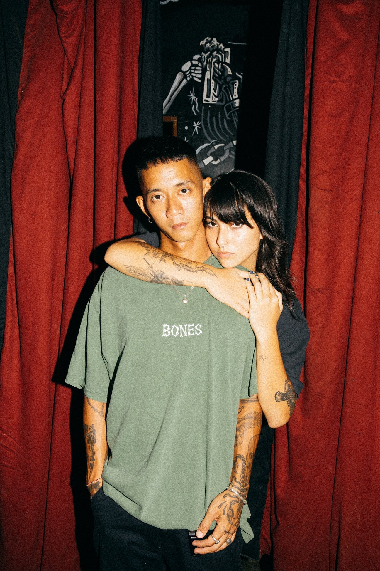 Bones Club Tee - Sage
