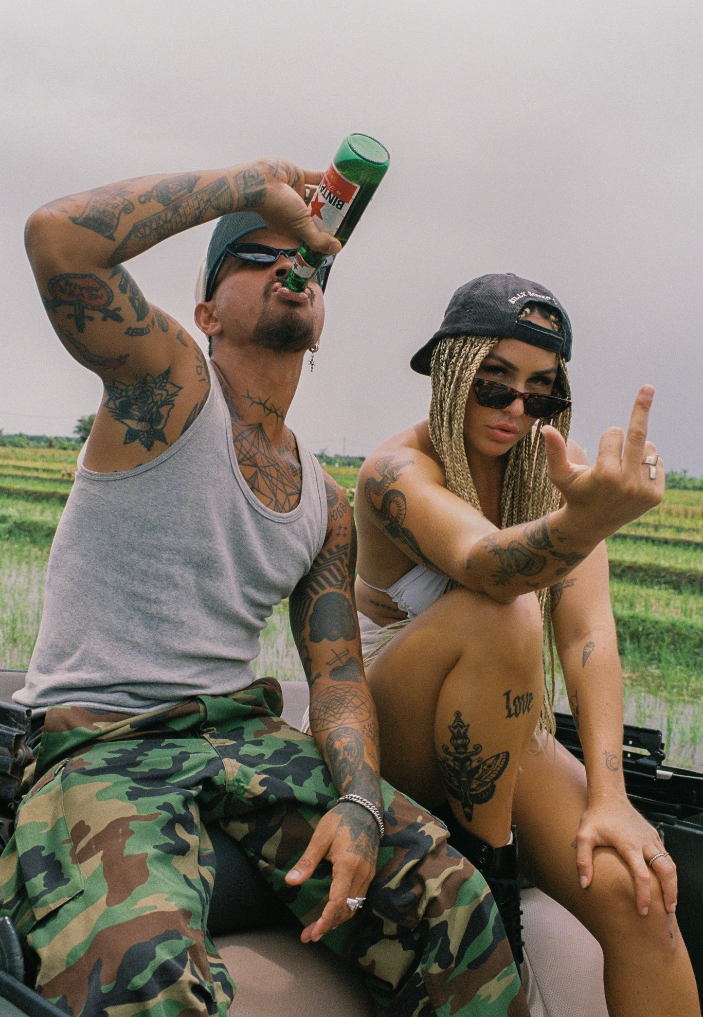 The Local Cord Cap - Washed Grey