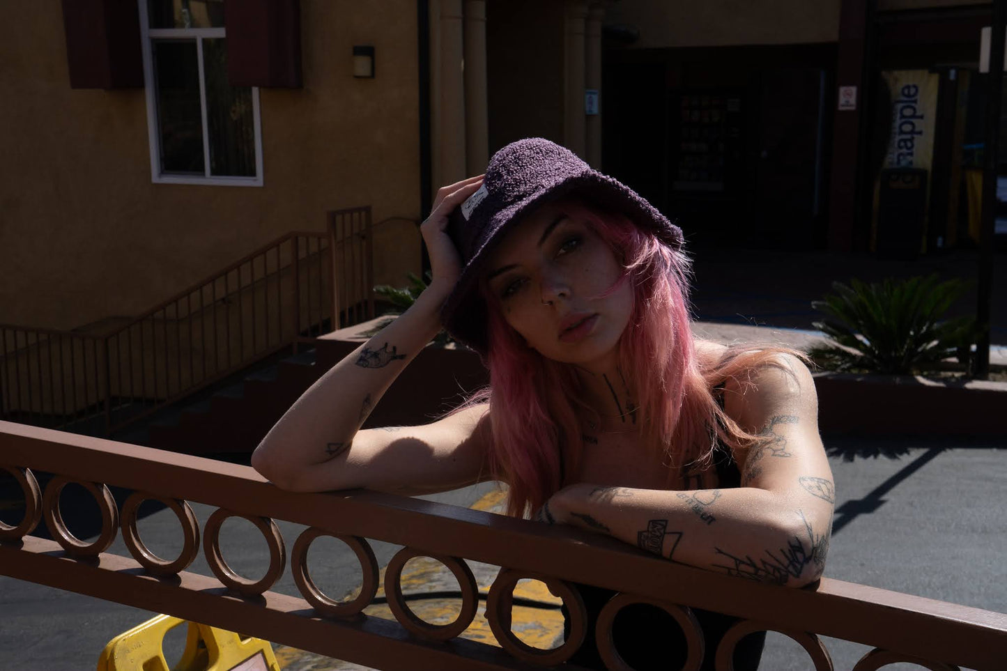 Gremlin Bucket - Purple Wool