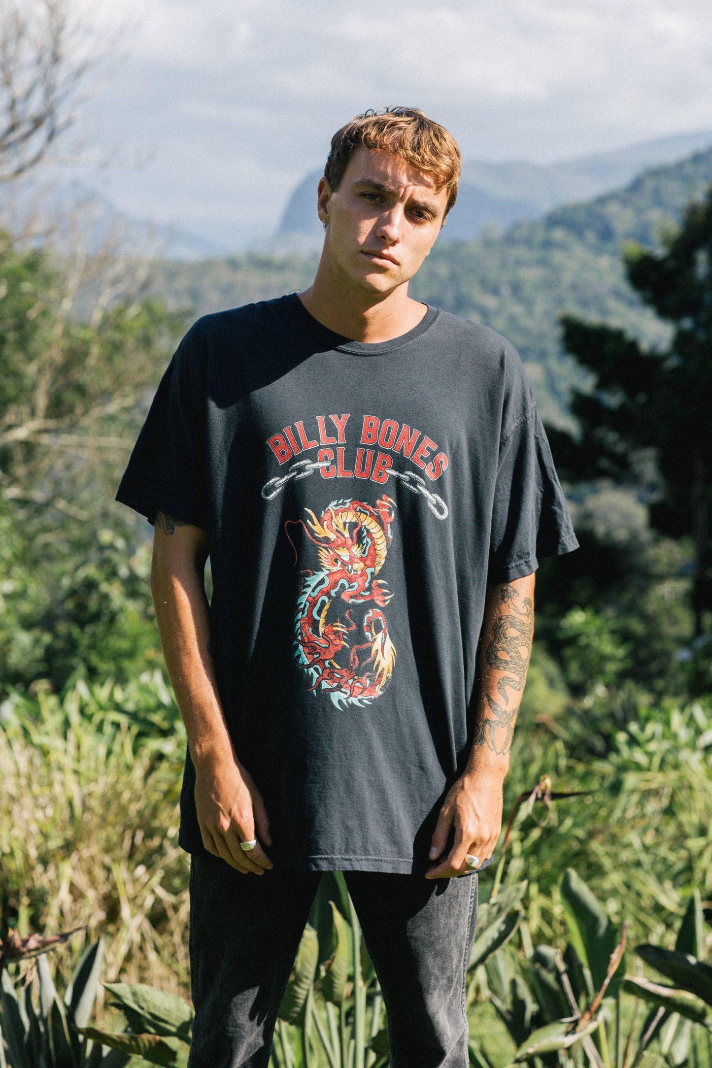 The Dragon Tee - Vintage Black