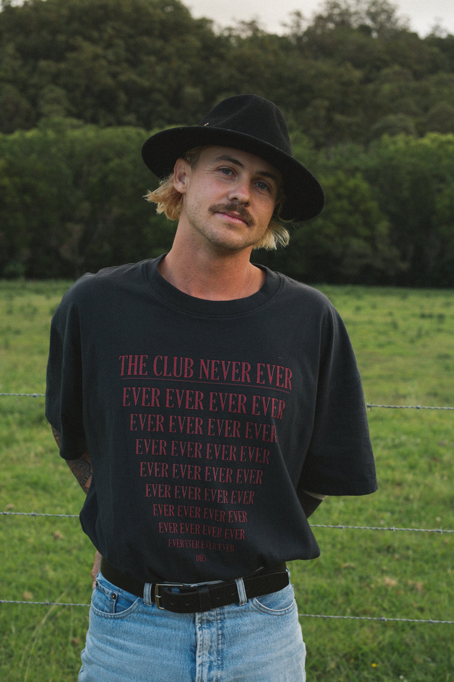 The Club Never Dies - Vintage Black