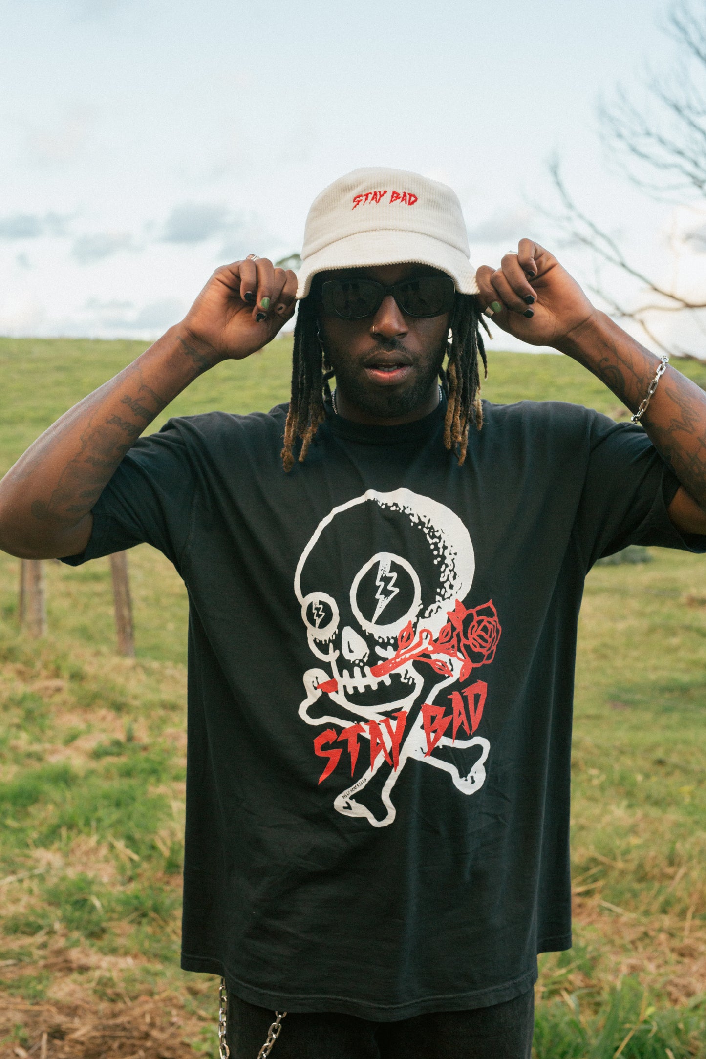 Stay Bad 2.0 Tee - Vintage Black