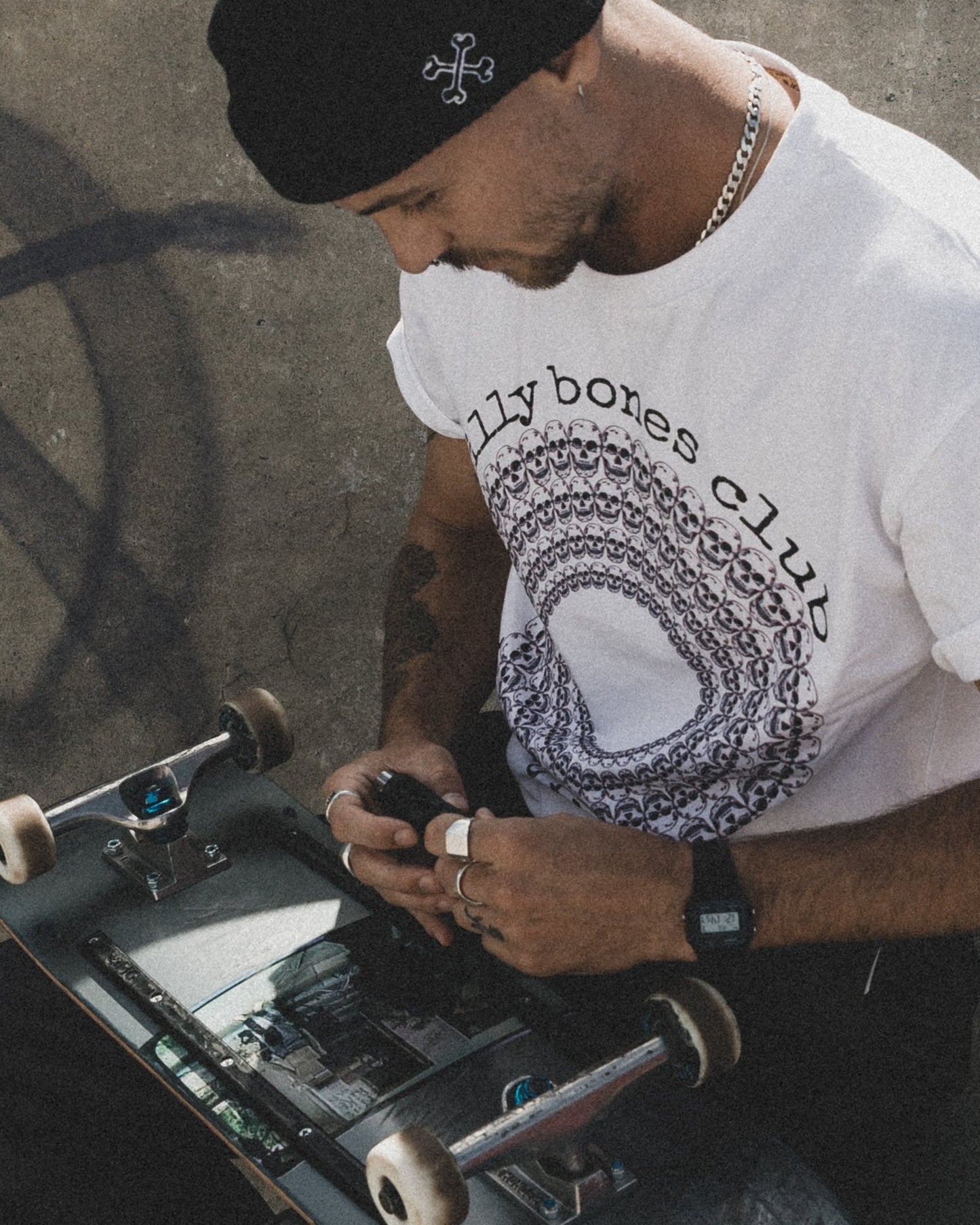 Trippin Tee -Vintage White