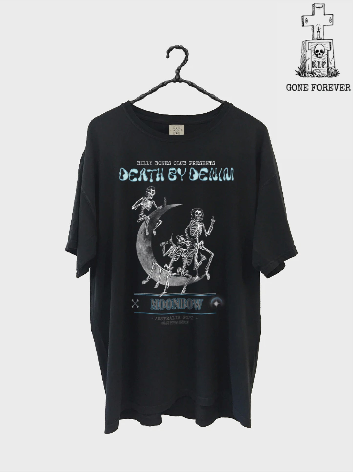 Death by Denim Collab Tee - Moonbow Tour