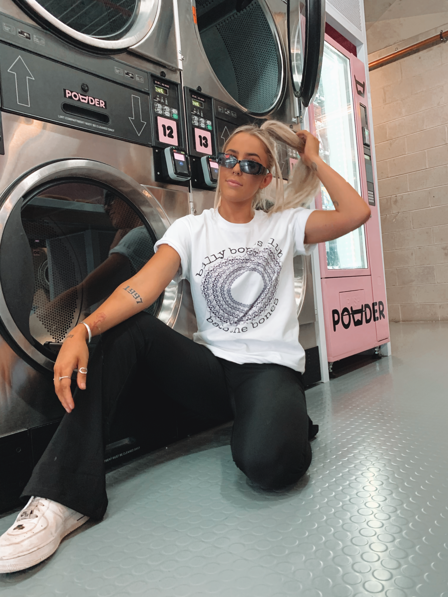 Trippin Tee -Vintage White