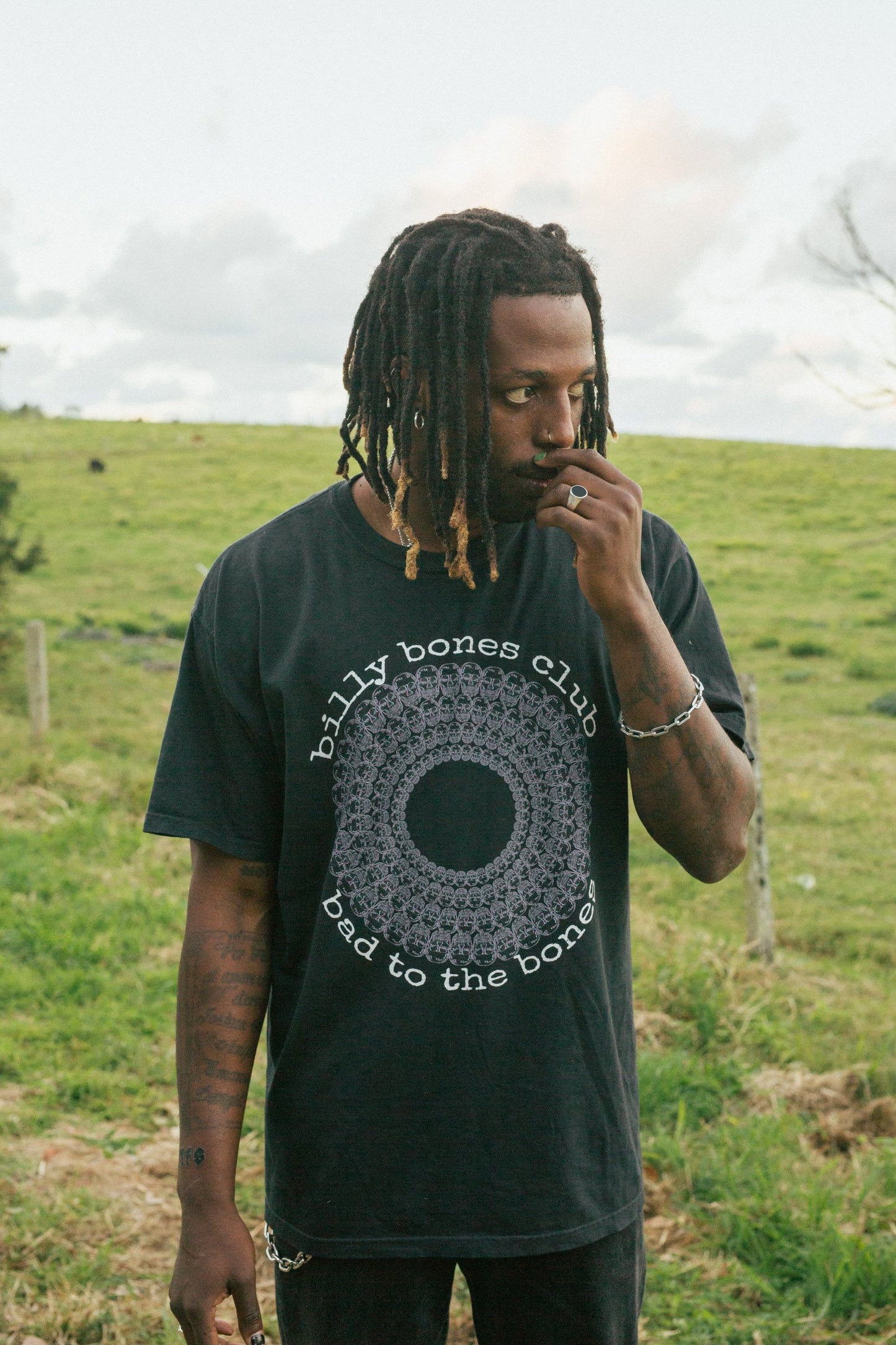 Trippin Tee - Vintage Black