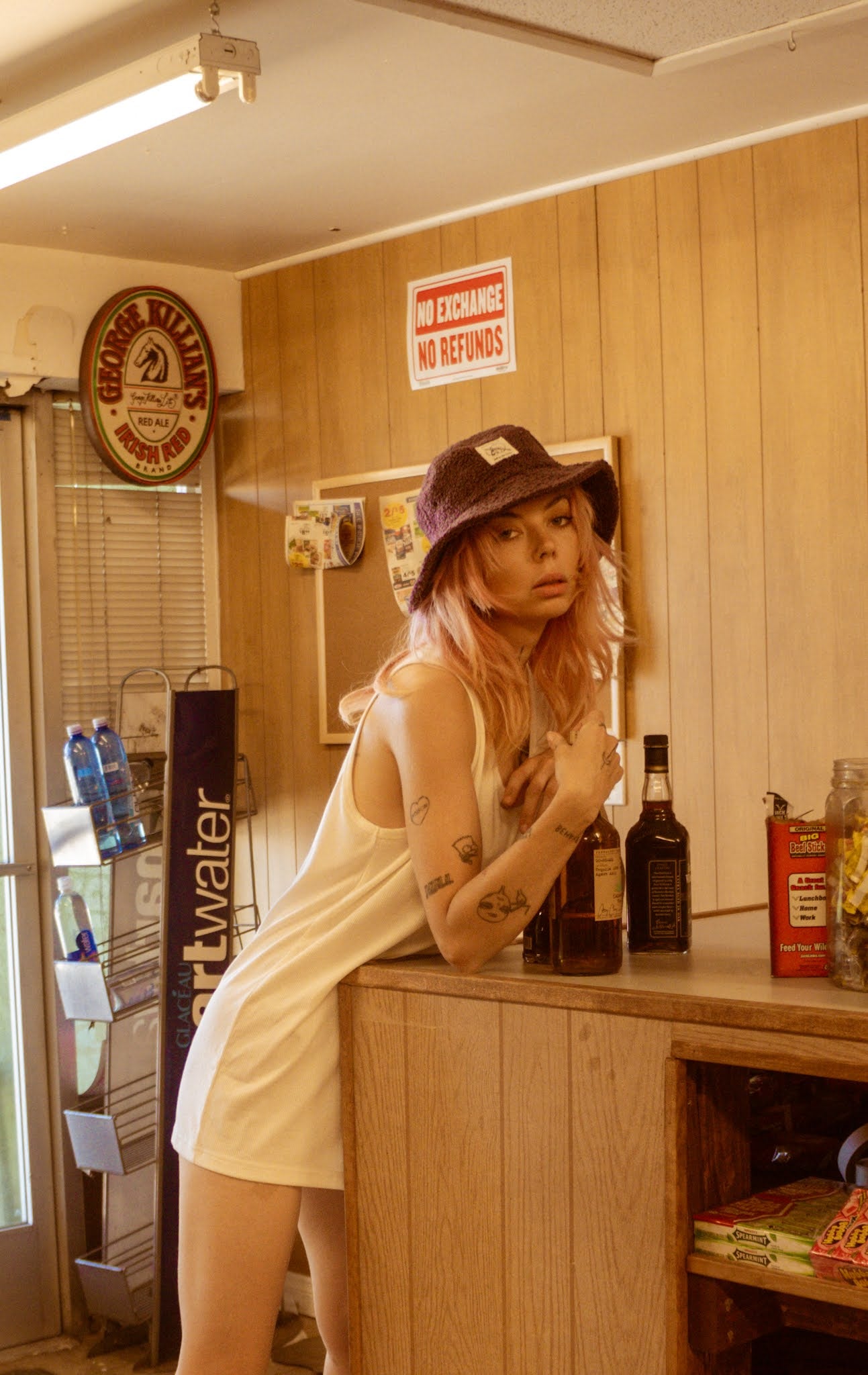Gremlin Bucket - Purple Wool