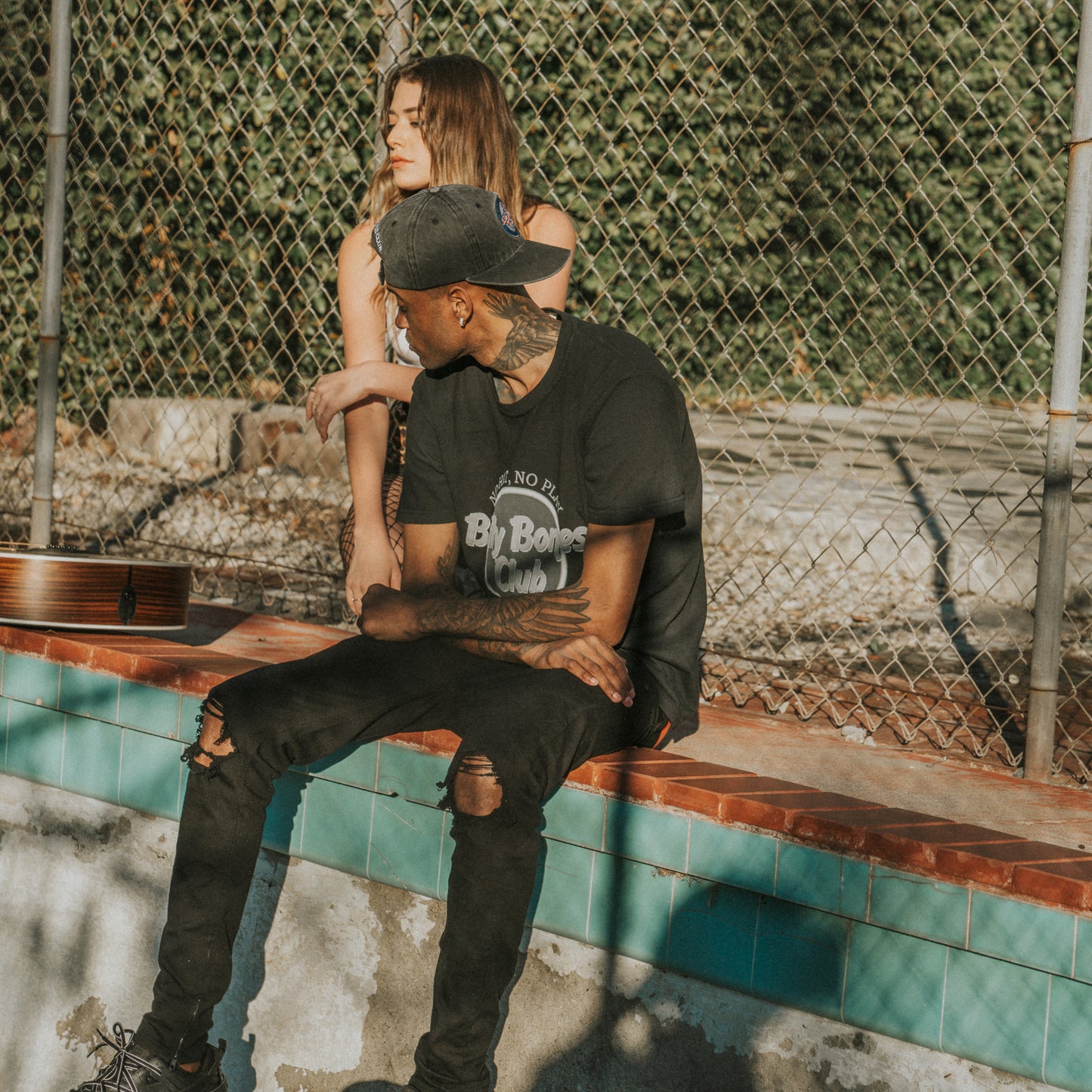 Ruthless Cap - Washed Black