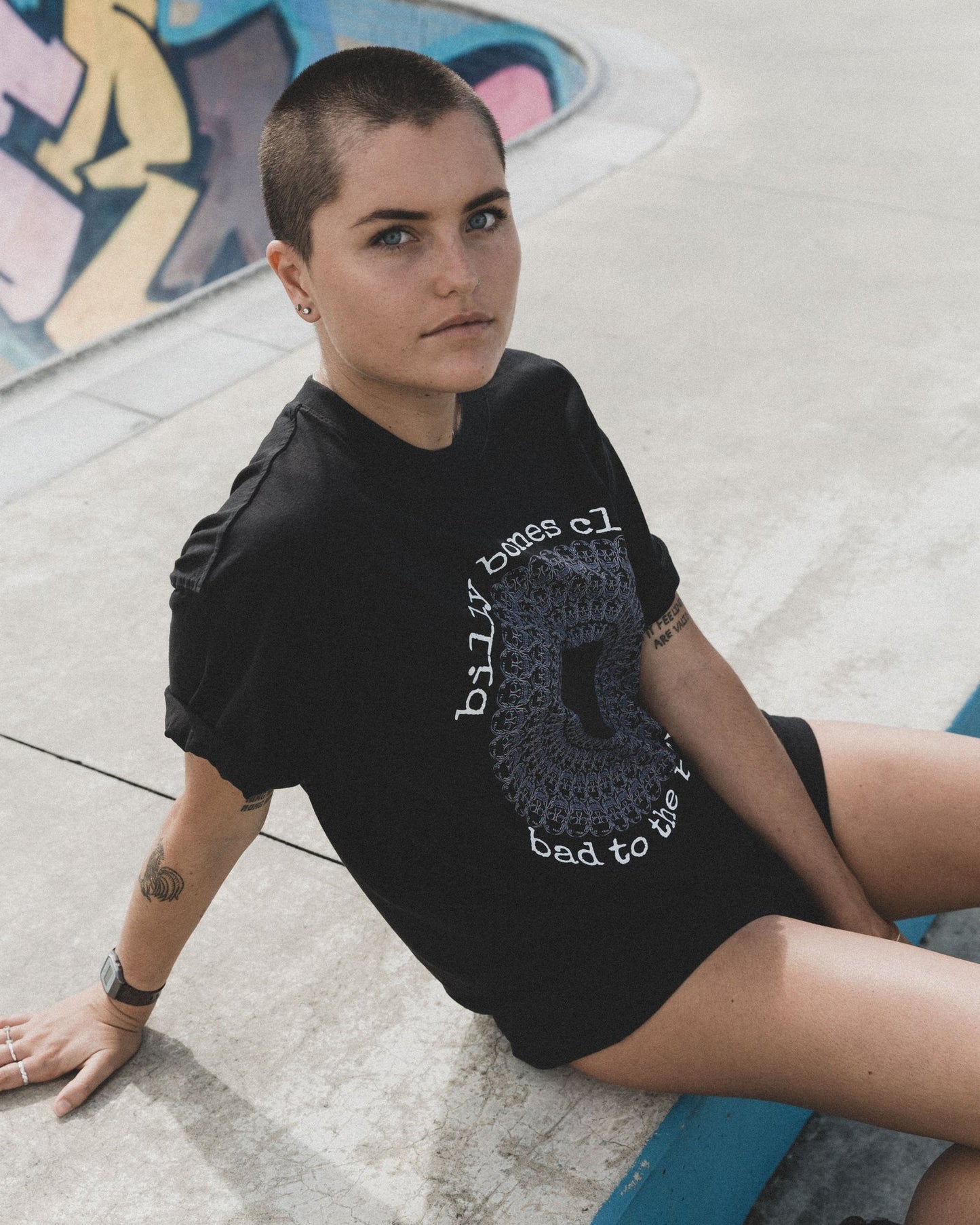 Trippin Tee - Vintage Black