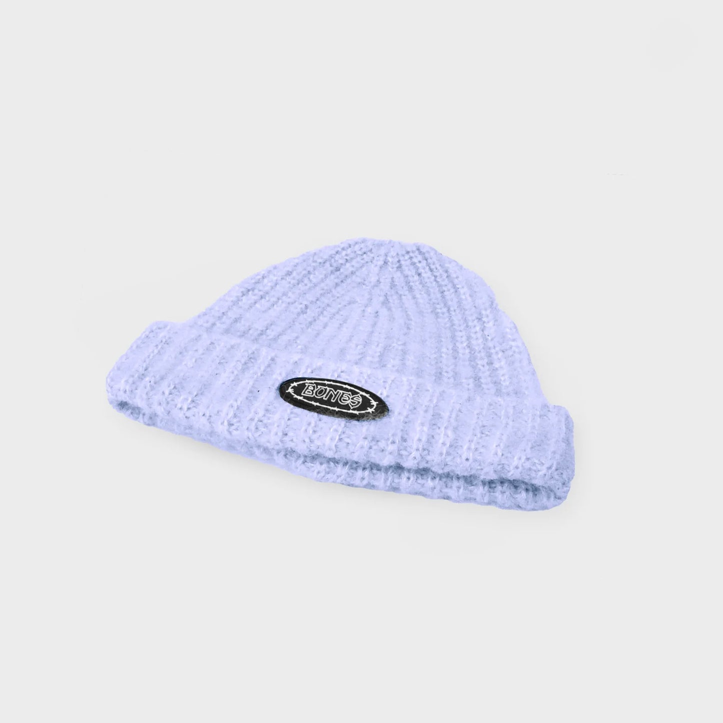 Lilac Bones Barb - Knit Beanie
