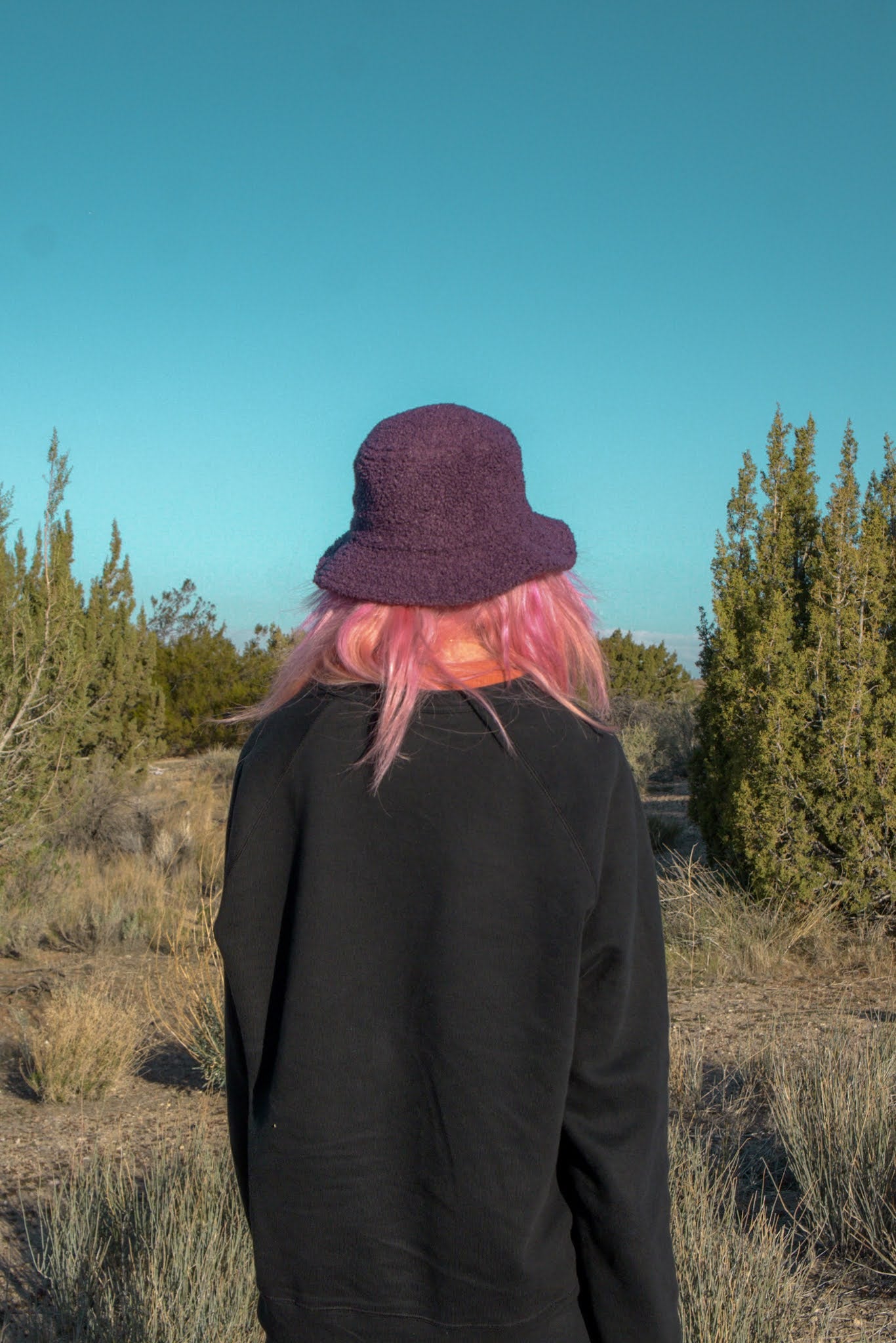 Gremlin Bucket - Purple Wool