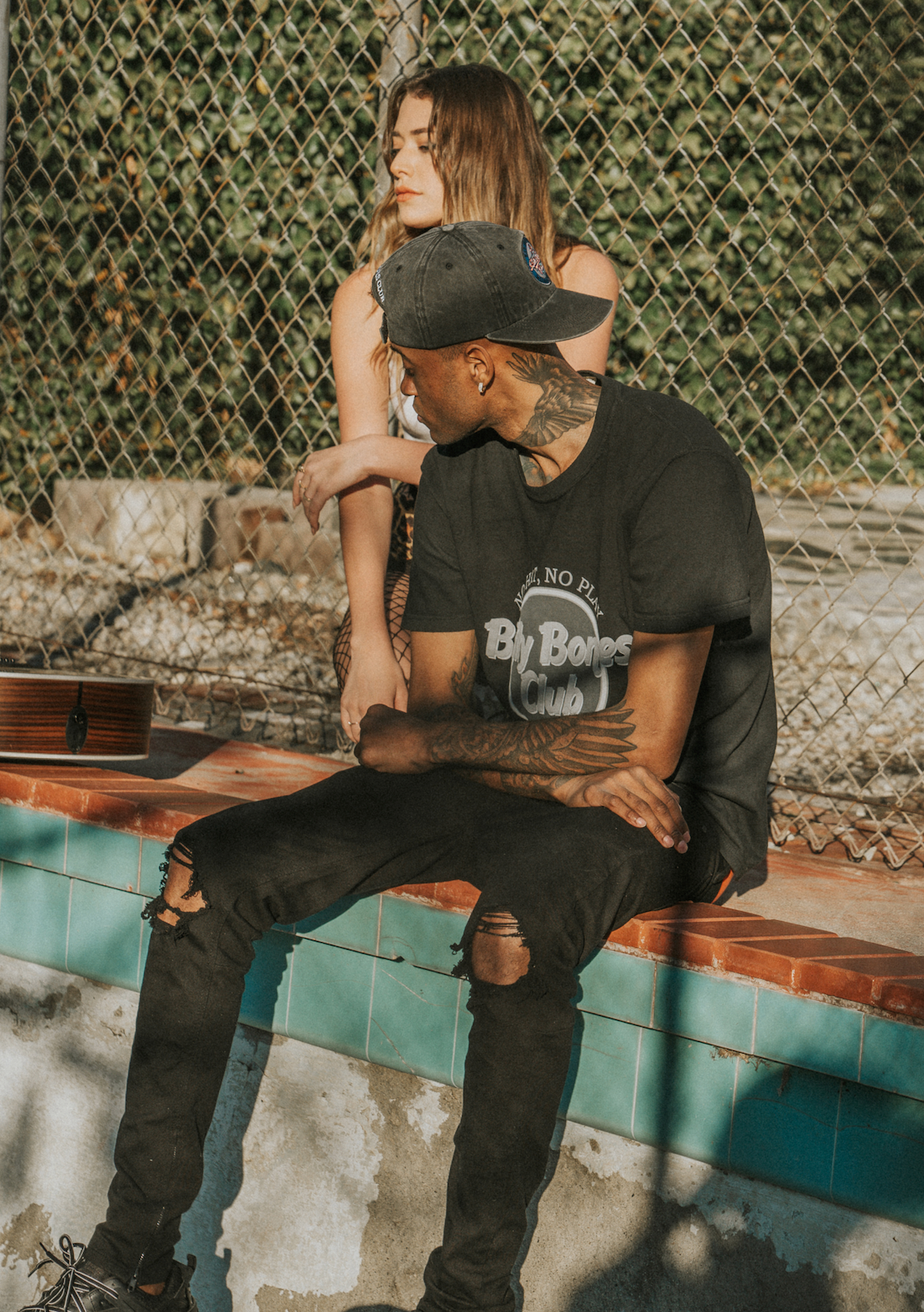 Hard Knocks Tee - Vintage Black