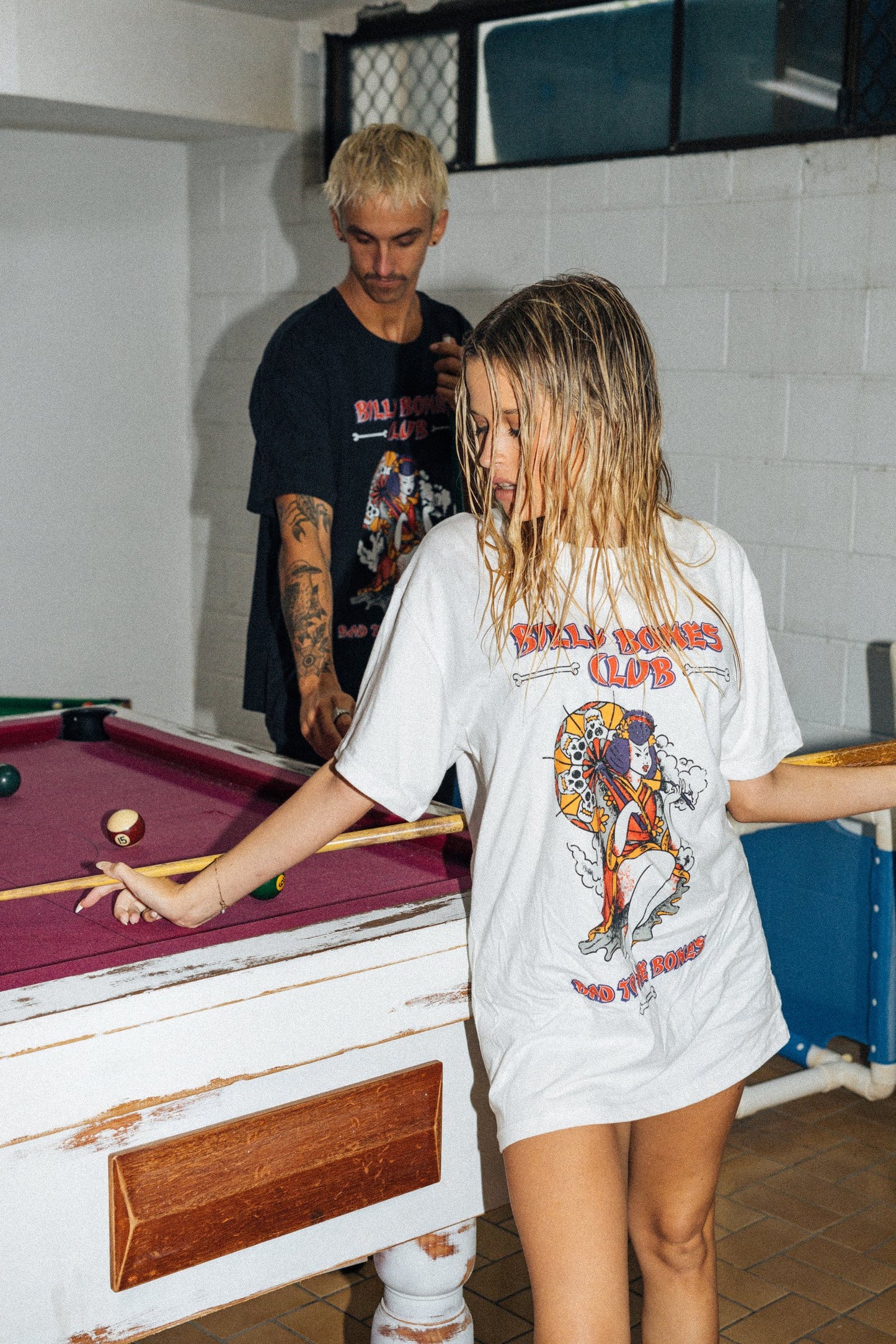 The Geisha Tee - Vintage White