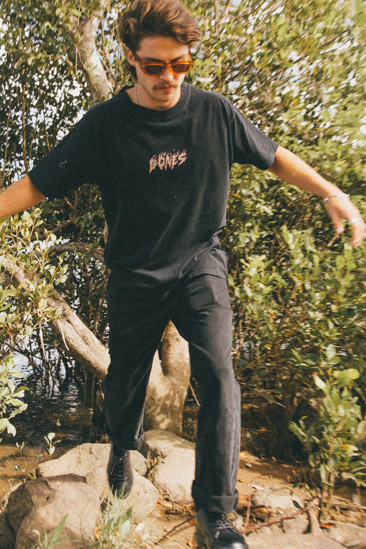 ClubFlame Tee - Vintage Black