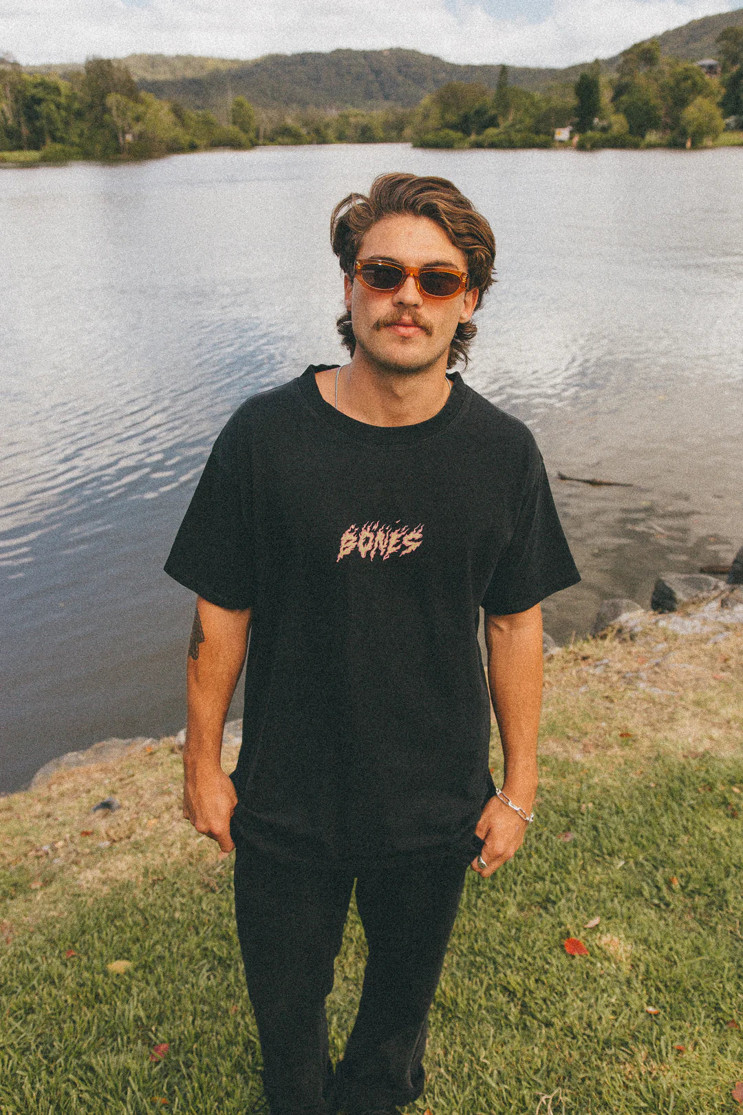 ClubFlame Tee - Vintage Black