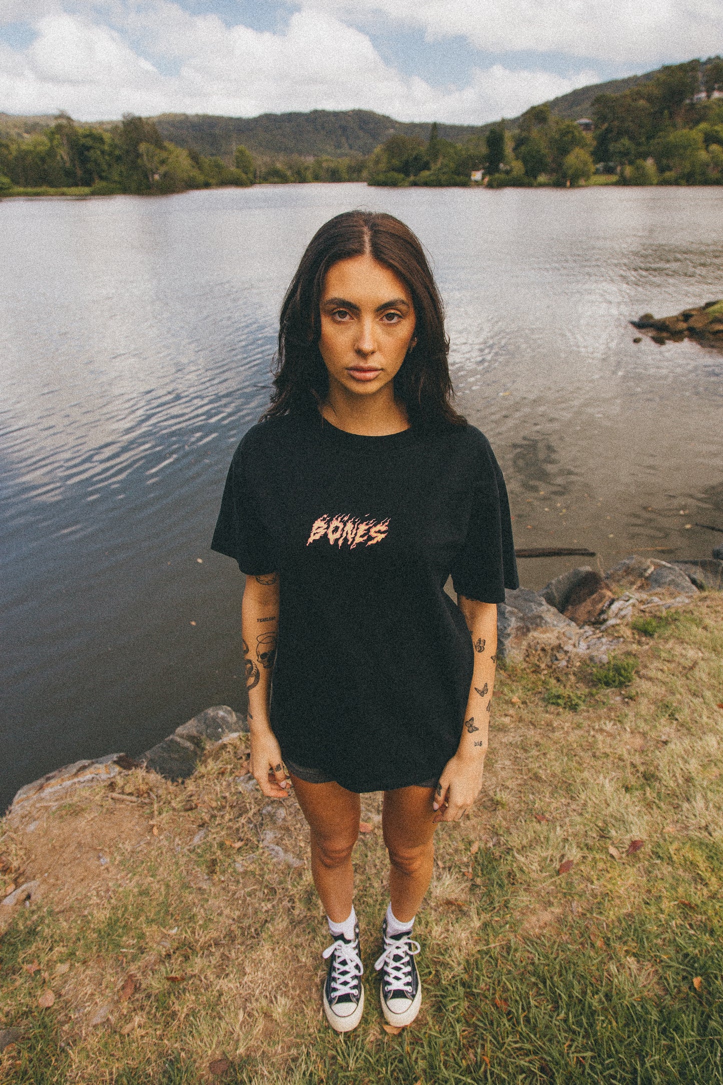 ClubFlame Tee - Vintage Black