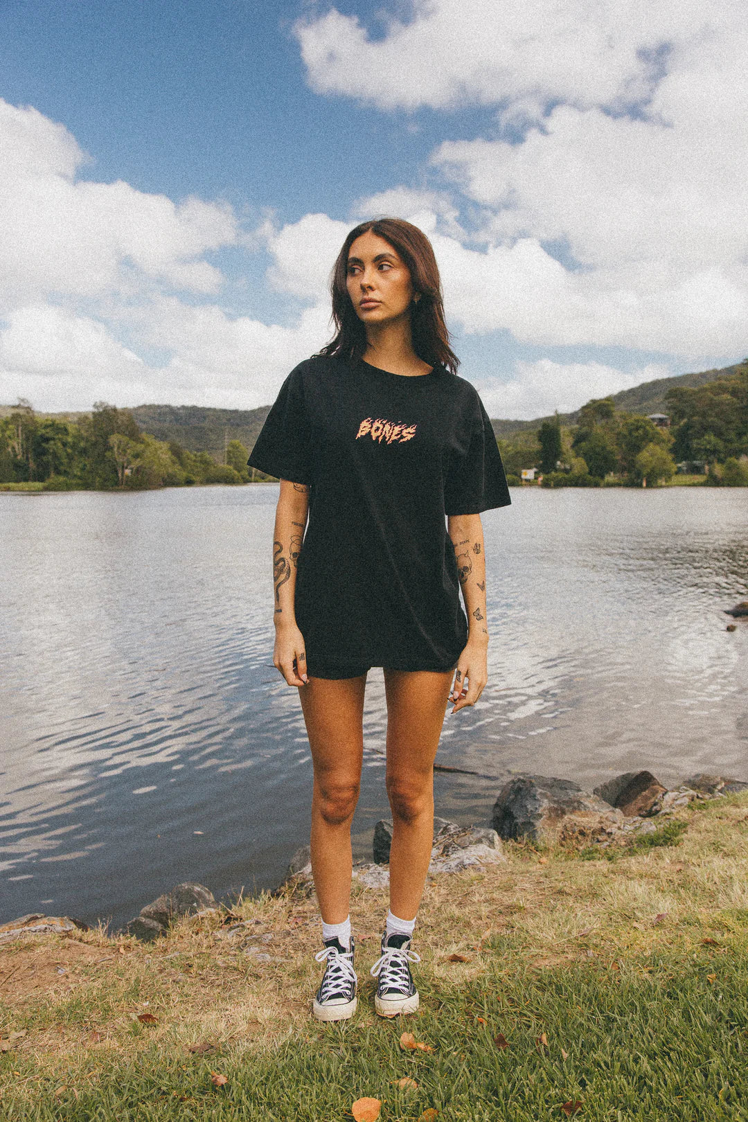 ClubFlame Tee - Vintage Black