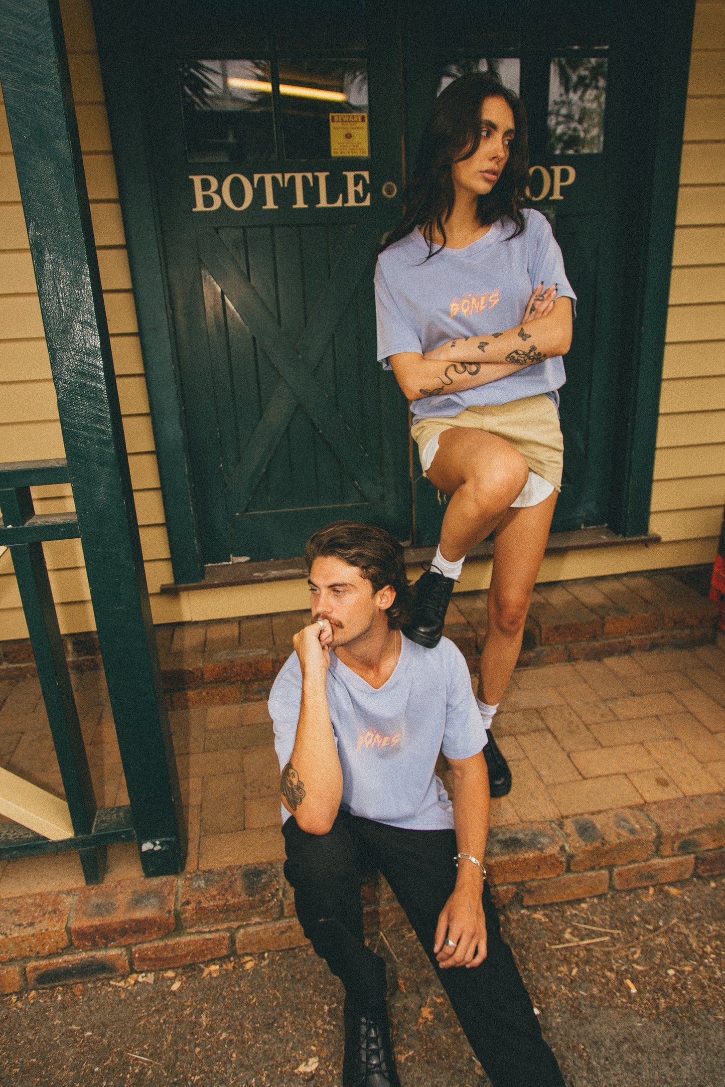 ClubFlame Tee - Cobain Blue
