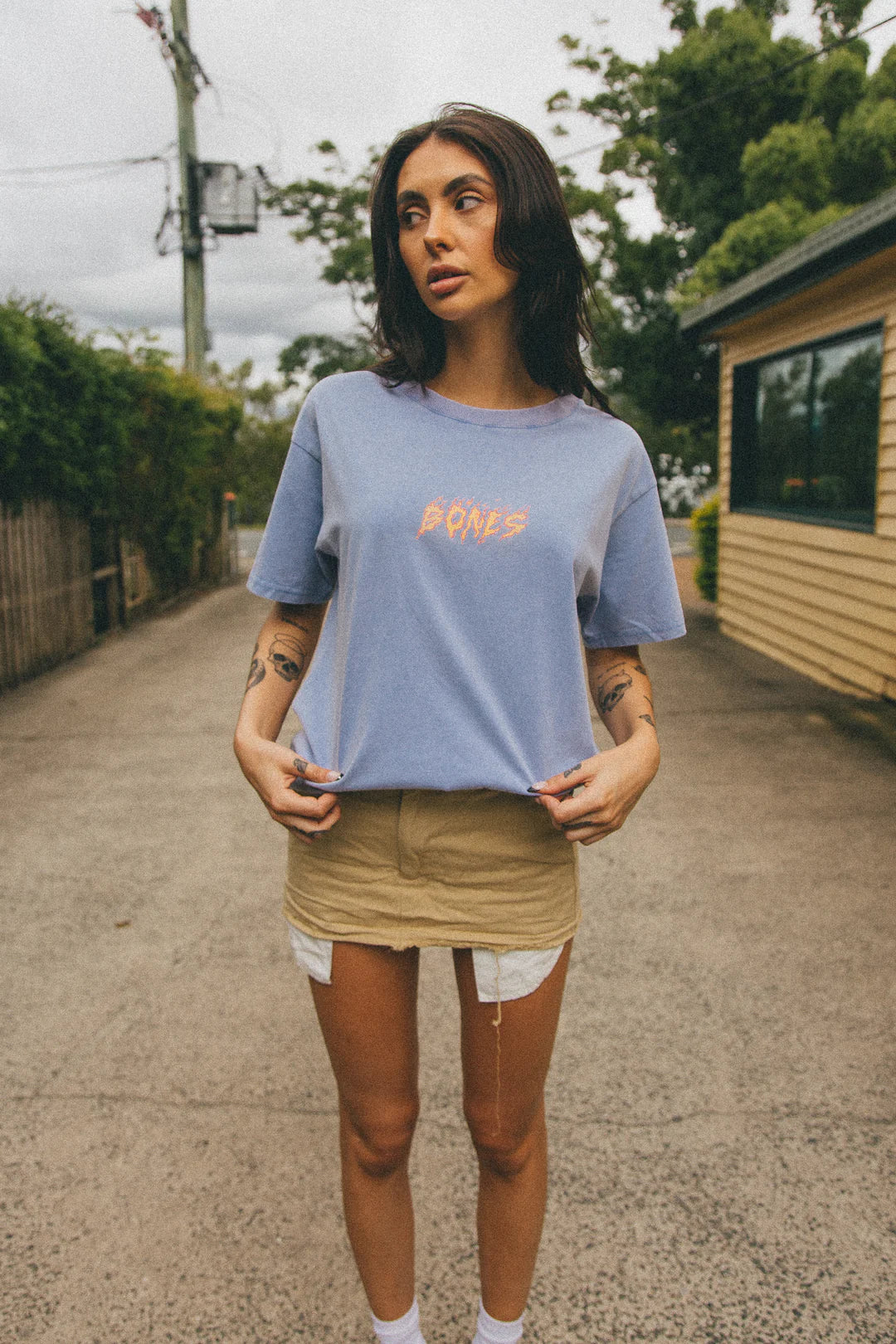 ClubFlame Tee - Cobain Blue