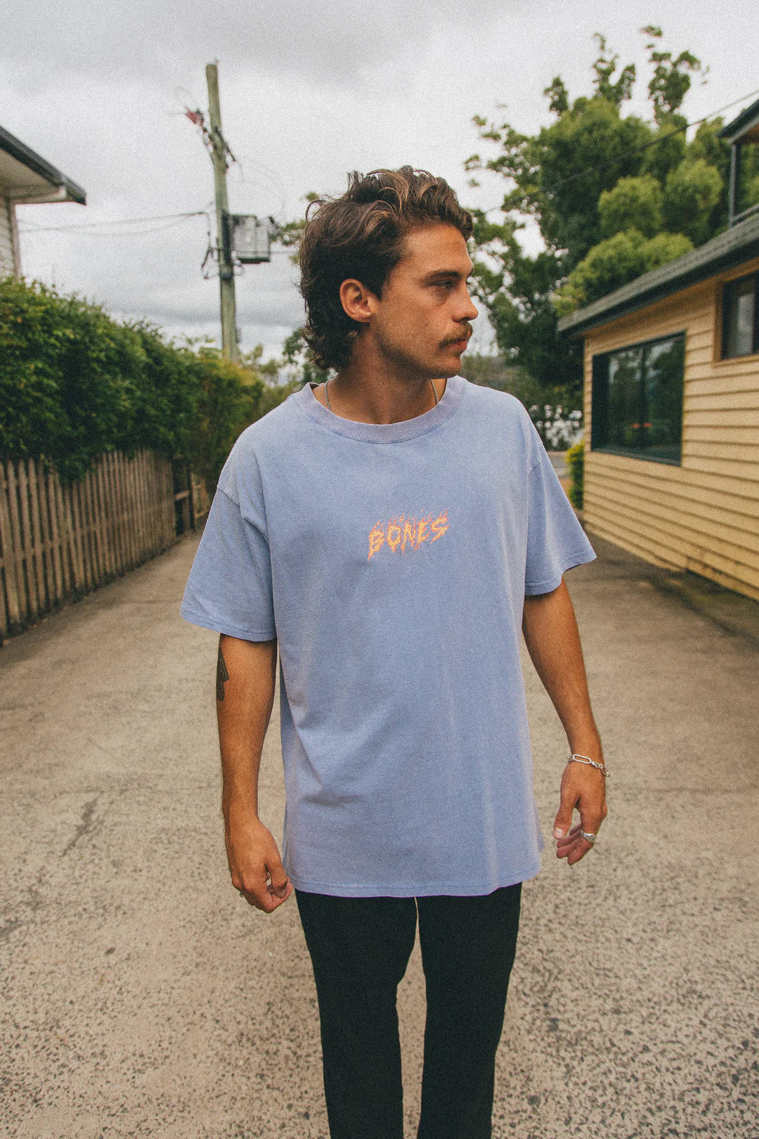 ClubFlame Tee - Cobain Blue