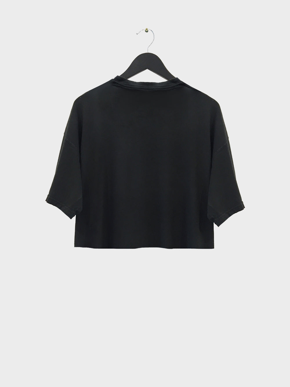 Bones Club Crop - Black