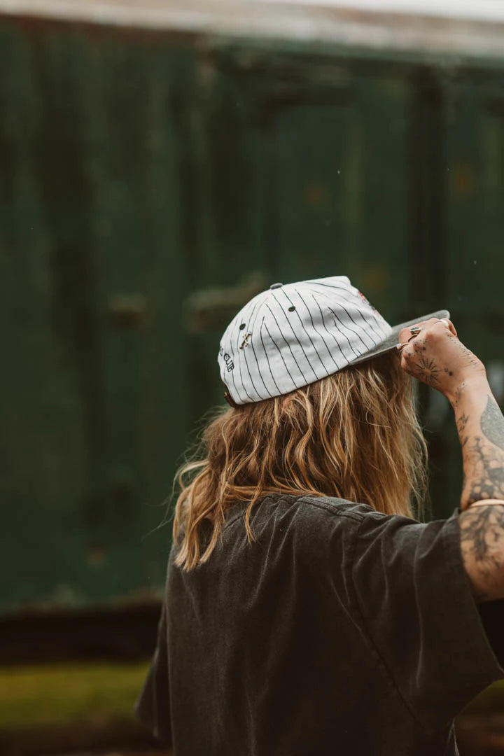 Blazed Unstructured Cap - Retro Stripe