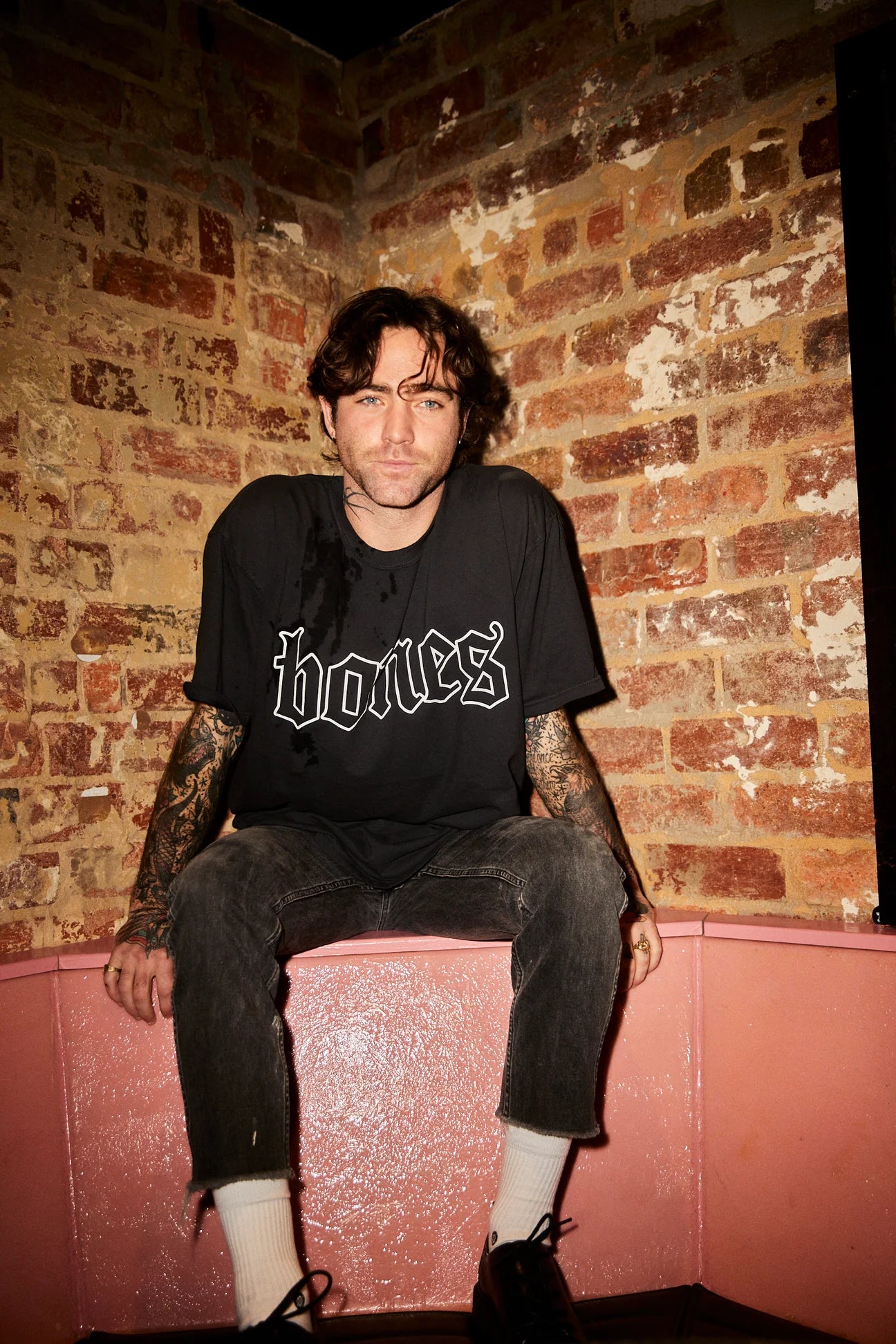 College Dropout Tee - Vintage Black