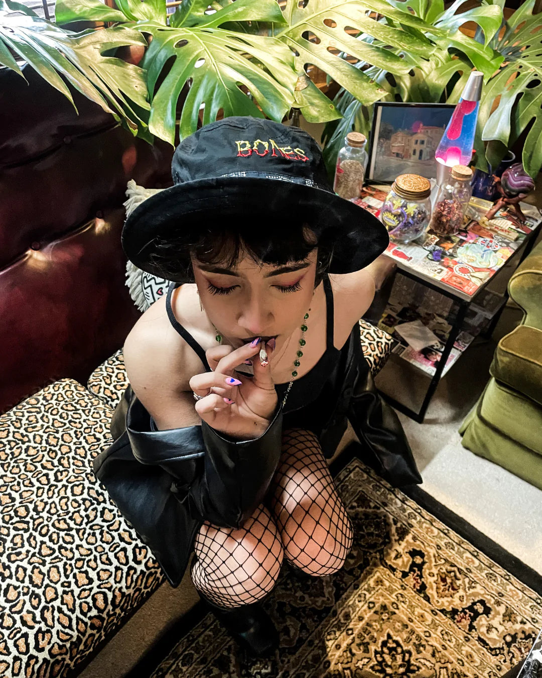 Wandyu Dream Bucket Hat - Black