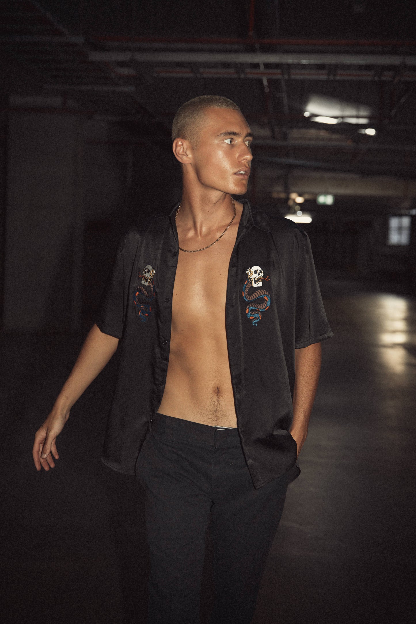 Bernie Bones Silk Shirts