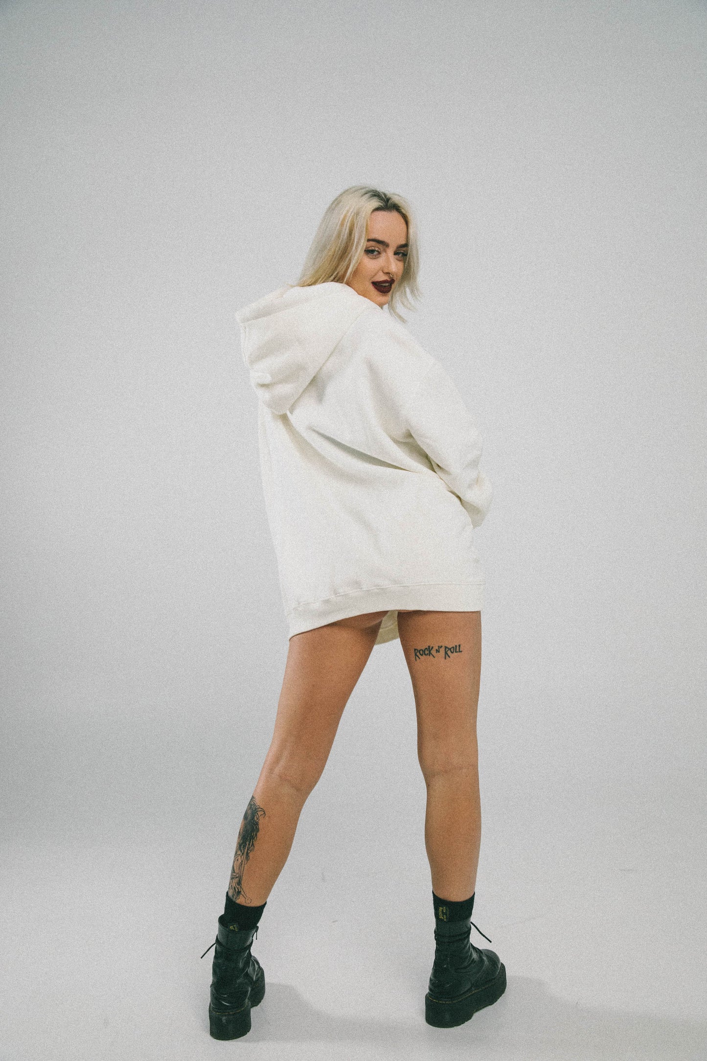 Bones Barb Hoodie - Off White