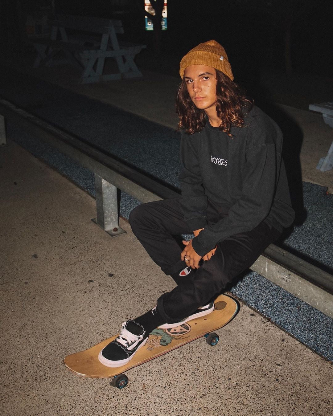 Kernal Musterd - Waffle Knit Beanie