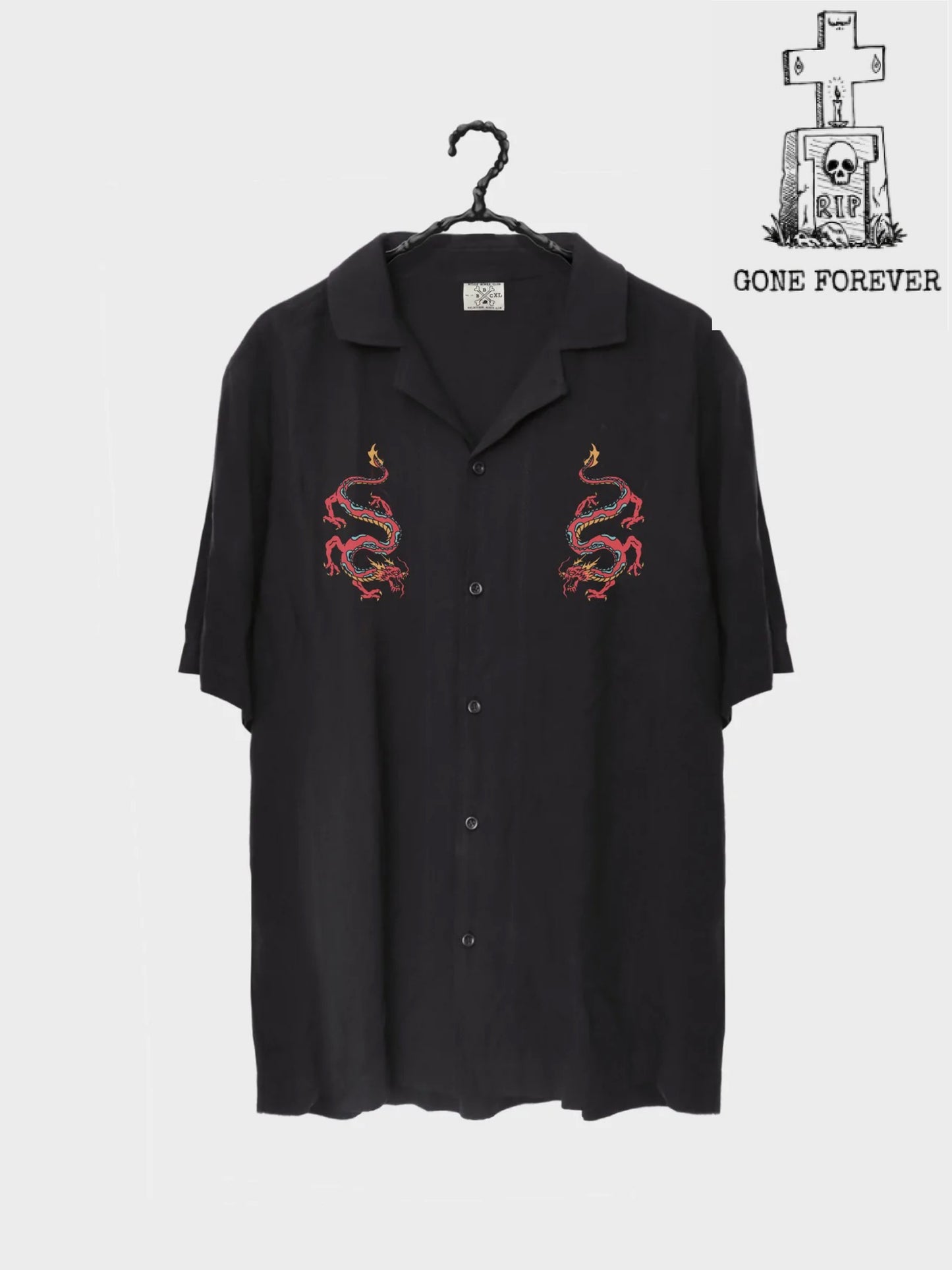 Dragon Bowlo Shirt - Black