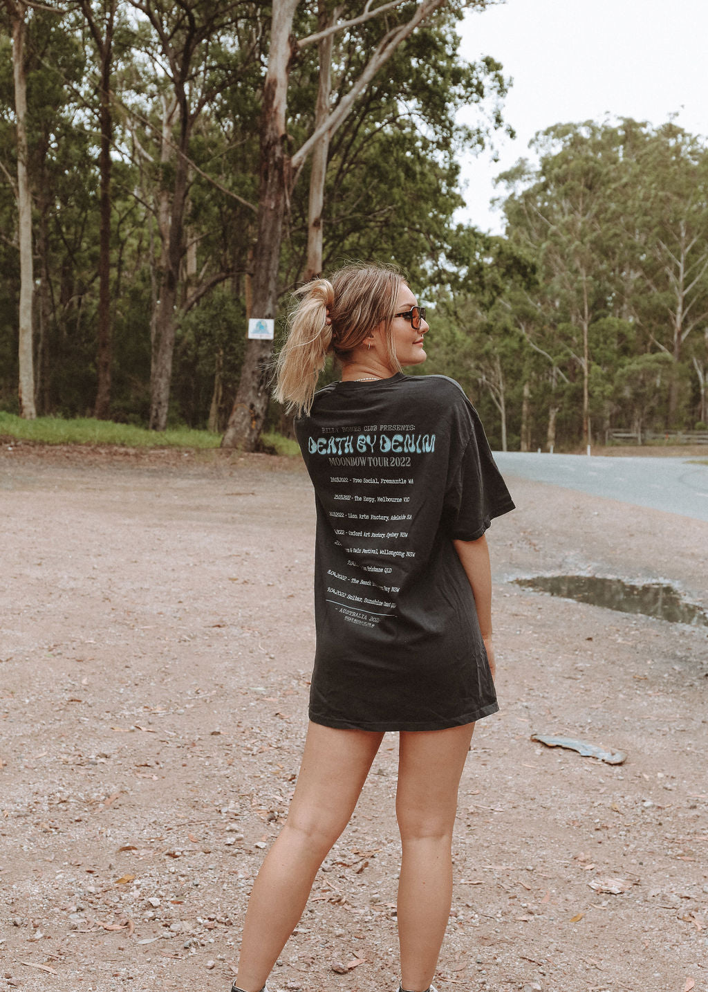 Death by Denim Collab Tee - Moonbow Tour
