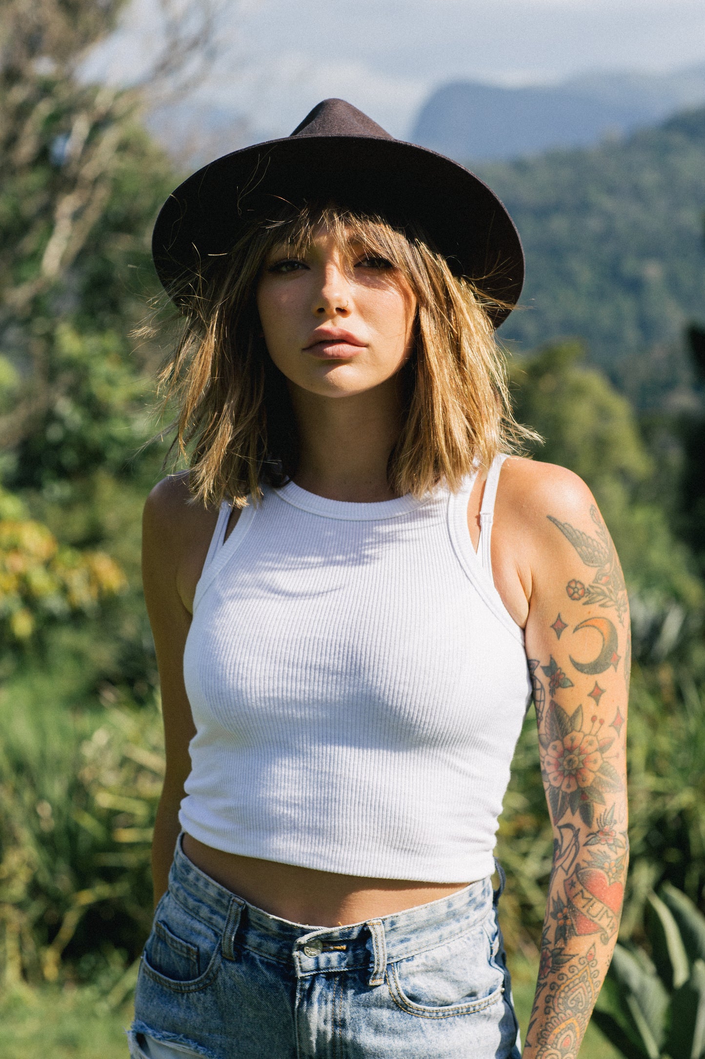 Kodiak Brown - Wide Brim Fedora