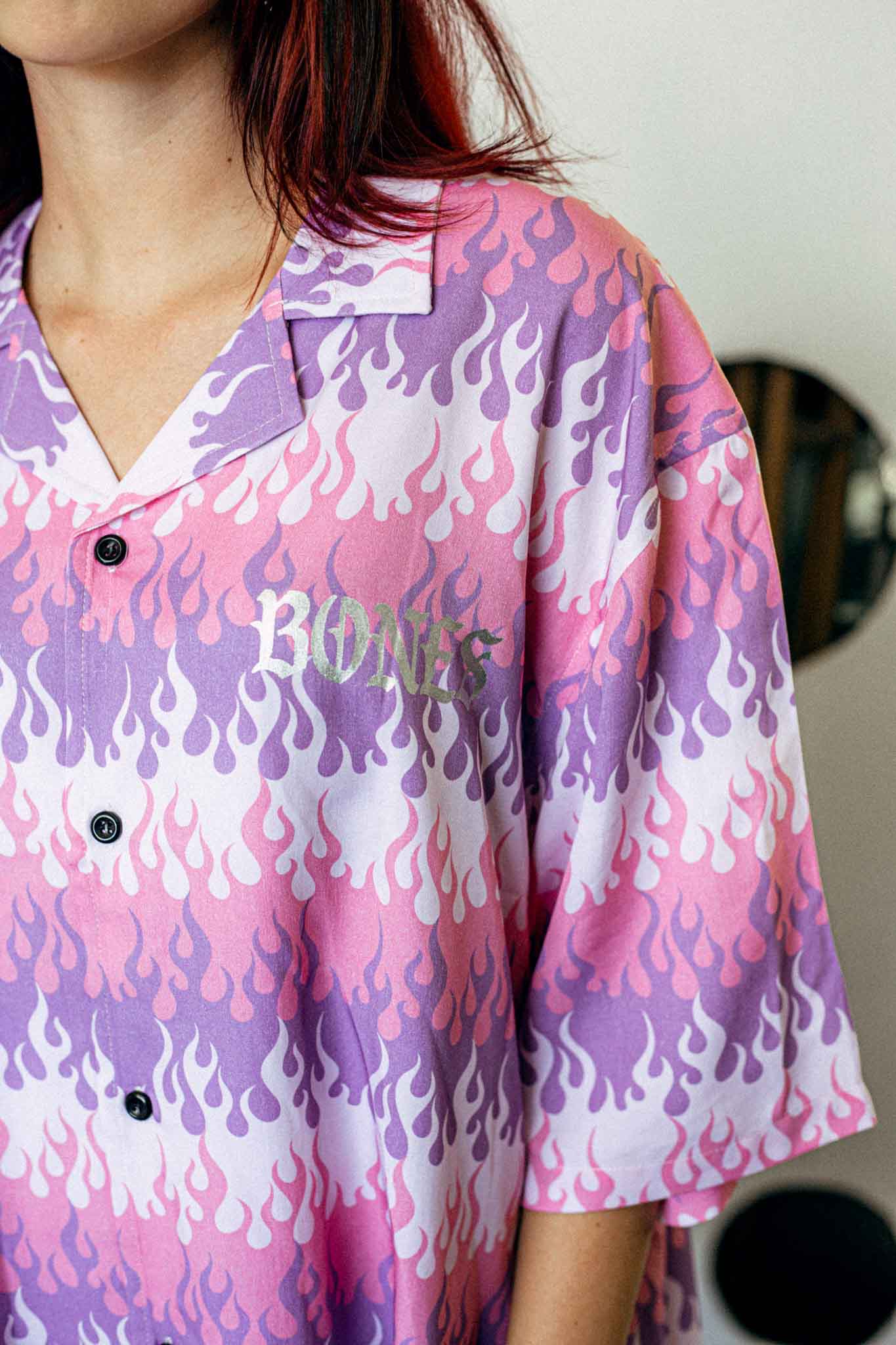 Violet Flame Bowlo Shirt