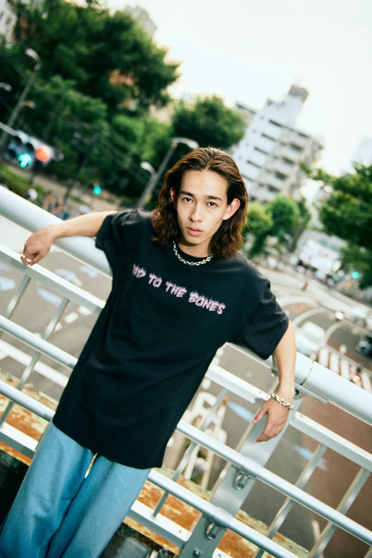 Purple Bad To The Bones Tee - Vintage Black Billy Bones Club T Purple Bad To The Bones Tee - Vintage Black Billy Bones Club T