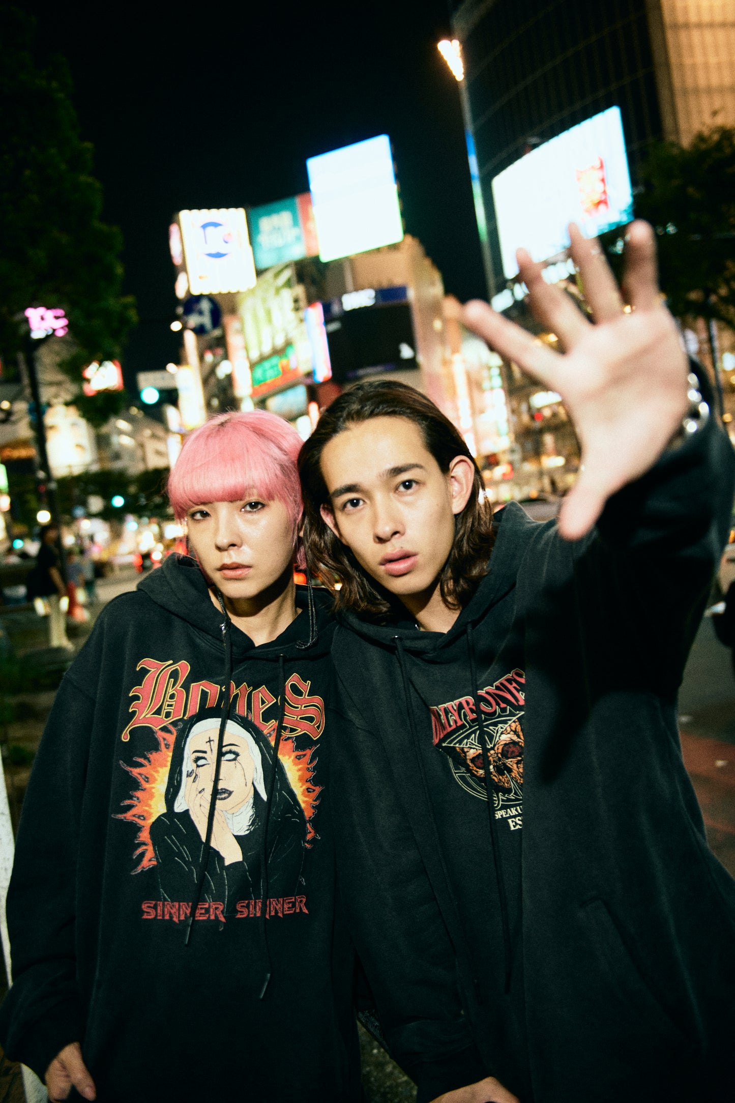 Sinner Hoodie - Vintage Black
