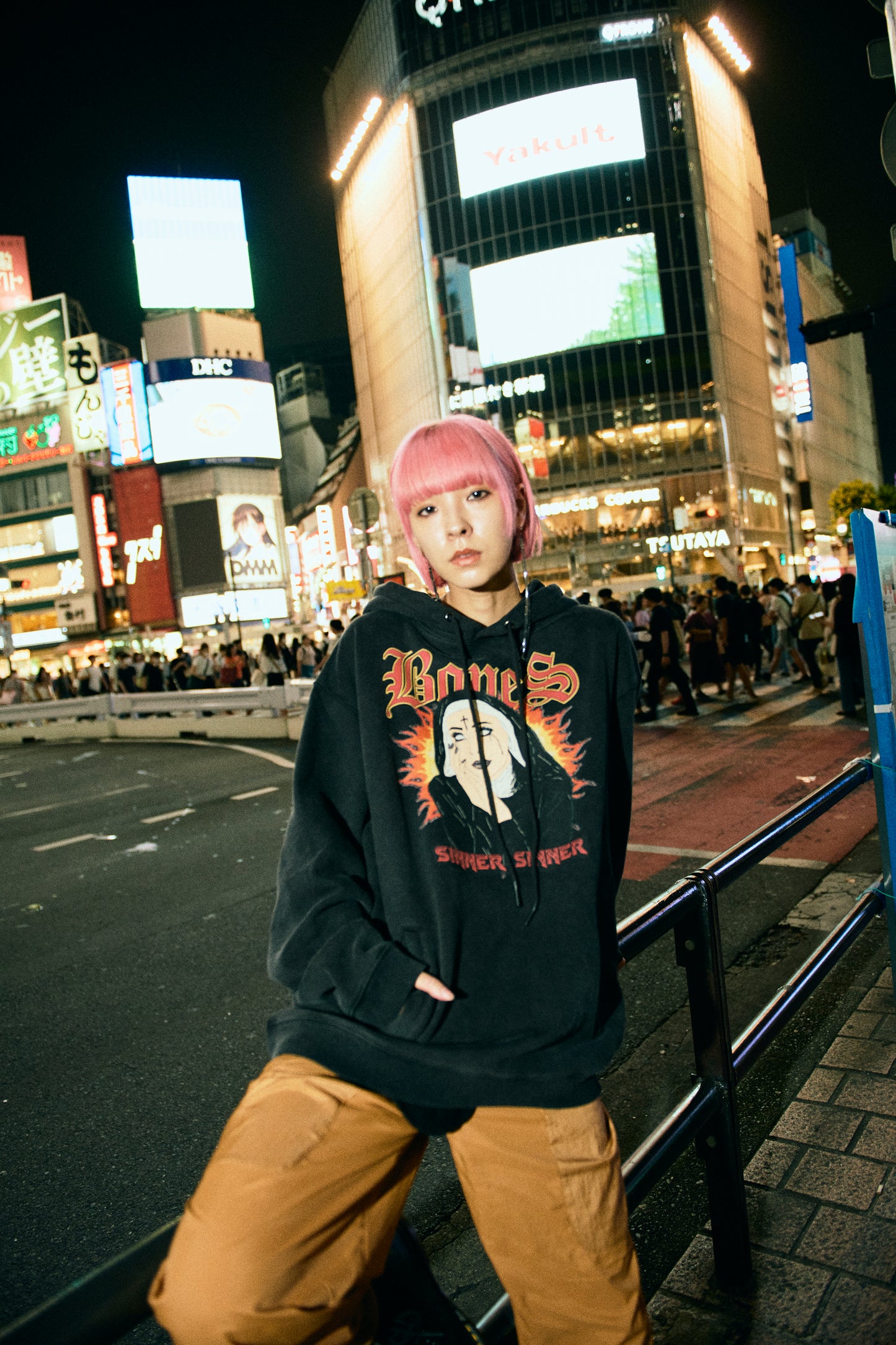 Sinner Hoodie - Vintage Black